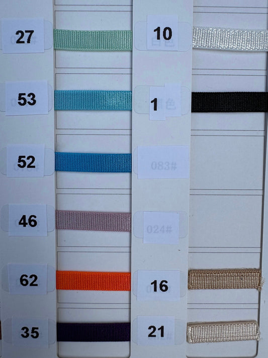 Bra Straps, Bra Strap Elastic, Sewing Bra Straps, 82 Colours, Adjustable, Sew on, Lingerie, 6mm Wide, 10mm Wide, Soft Quality, Bra Elastic