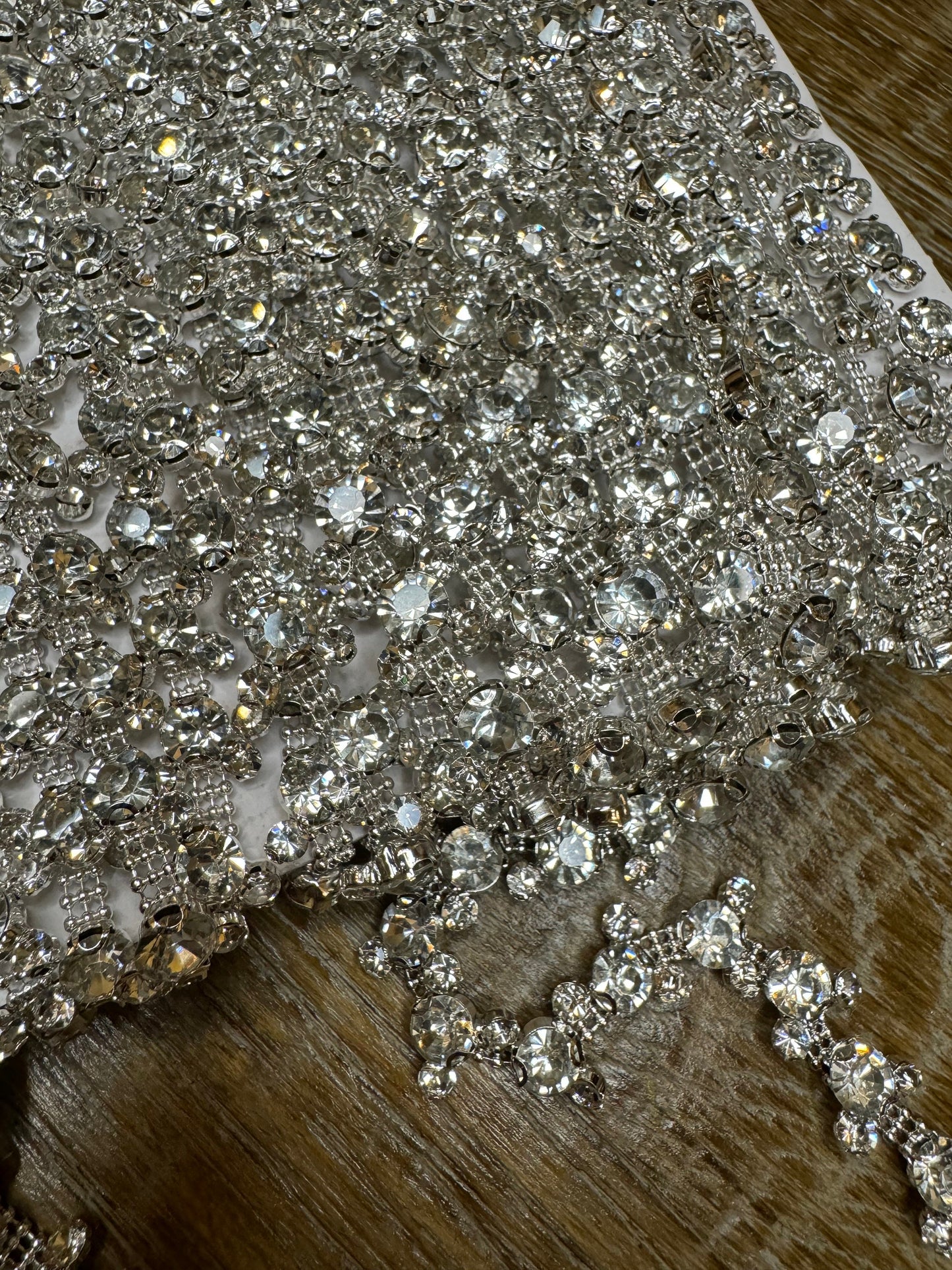 Diamante Chain, Diamanté, High Quality, Rhinestones Trimming, Silver Rhinestones, Diamanté Crystal, Jewel Trimming