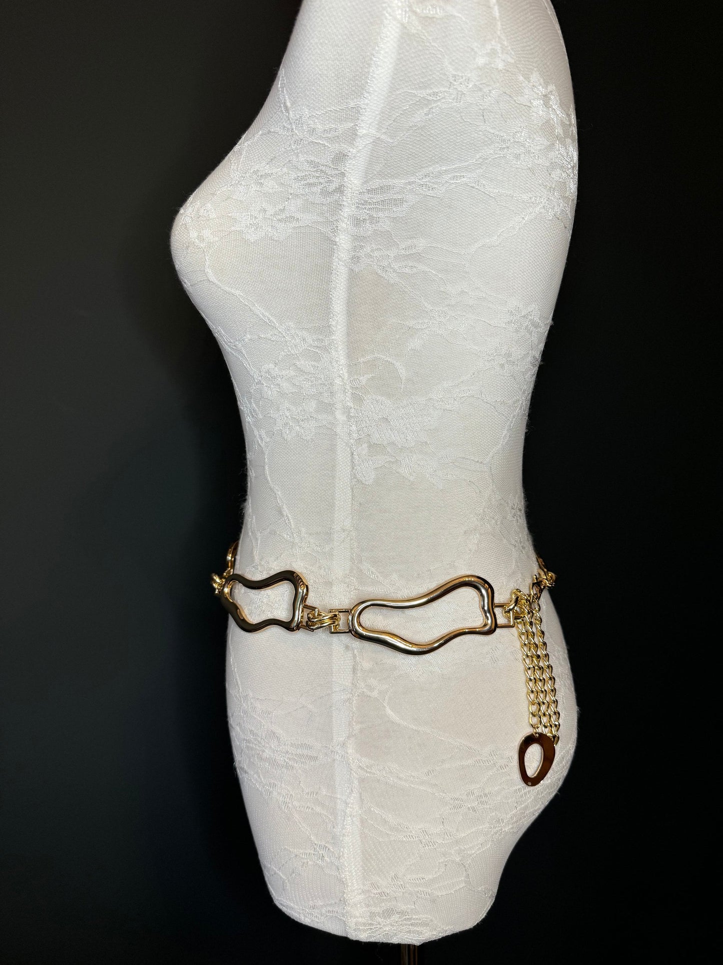 X-long Ring Belt, Metal Ring Belt, Teen Sizes, Size 18”-60”, Fan Design, Fan Collection, Gold, Silver Metal belt, Fashion Accessory