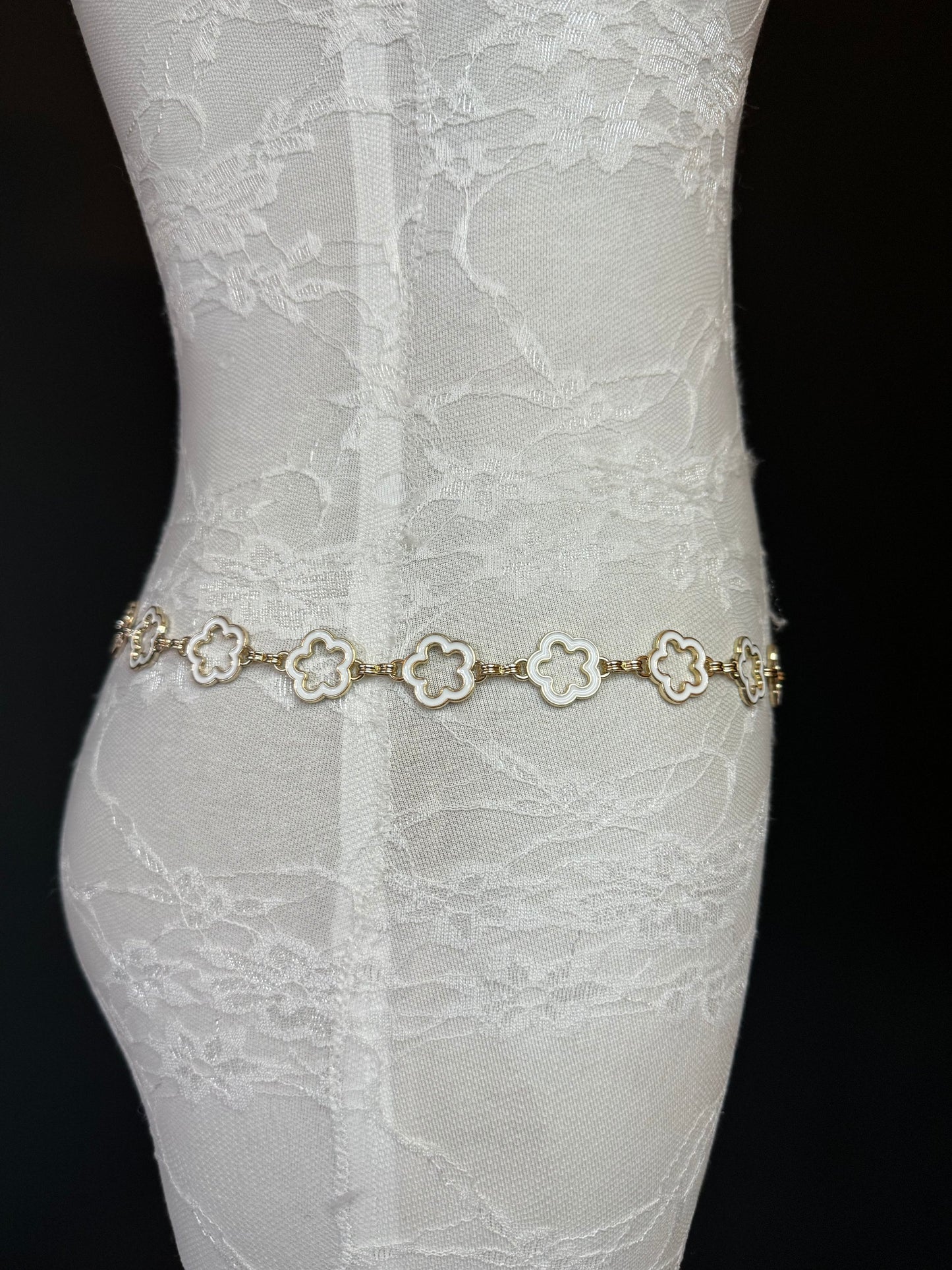 X-long Belt, Gold Metal Belt, Teen Sizes, Size 18”-60”, Fan Design, Fan Collection, Gift belt, Fashion Accessory, Bridal, Swimwear