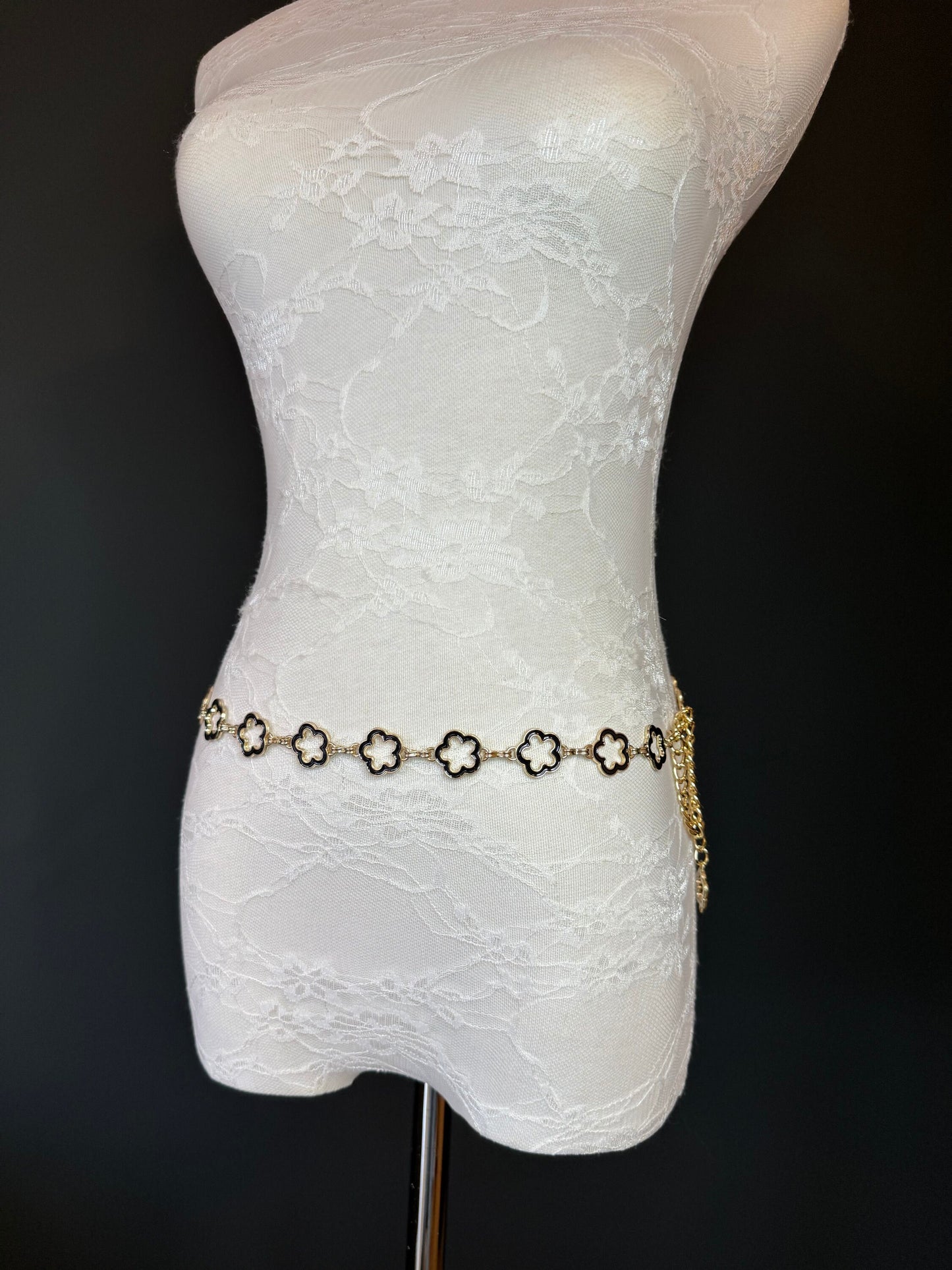 X-long Belt, Gold Metal Belt, Teen Sizes, Size 18”-60”, Fan Design, Fan Collection, Gift belt, Fashion Accessory, Bridal, Swimwear