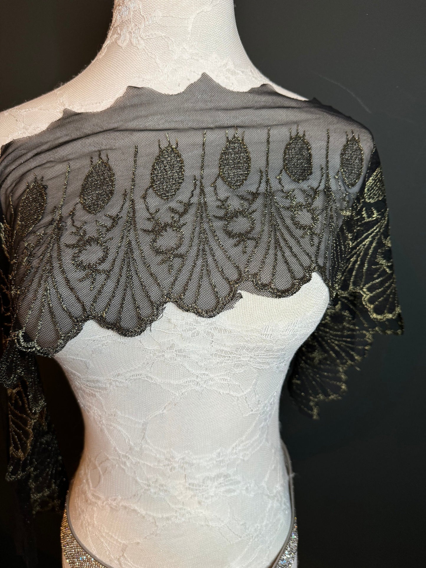 Wide Lurex Lace Trim, High Quality Lurex Lace Trim, Silver, Gold Lurex Lace, Black, Quality Lace