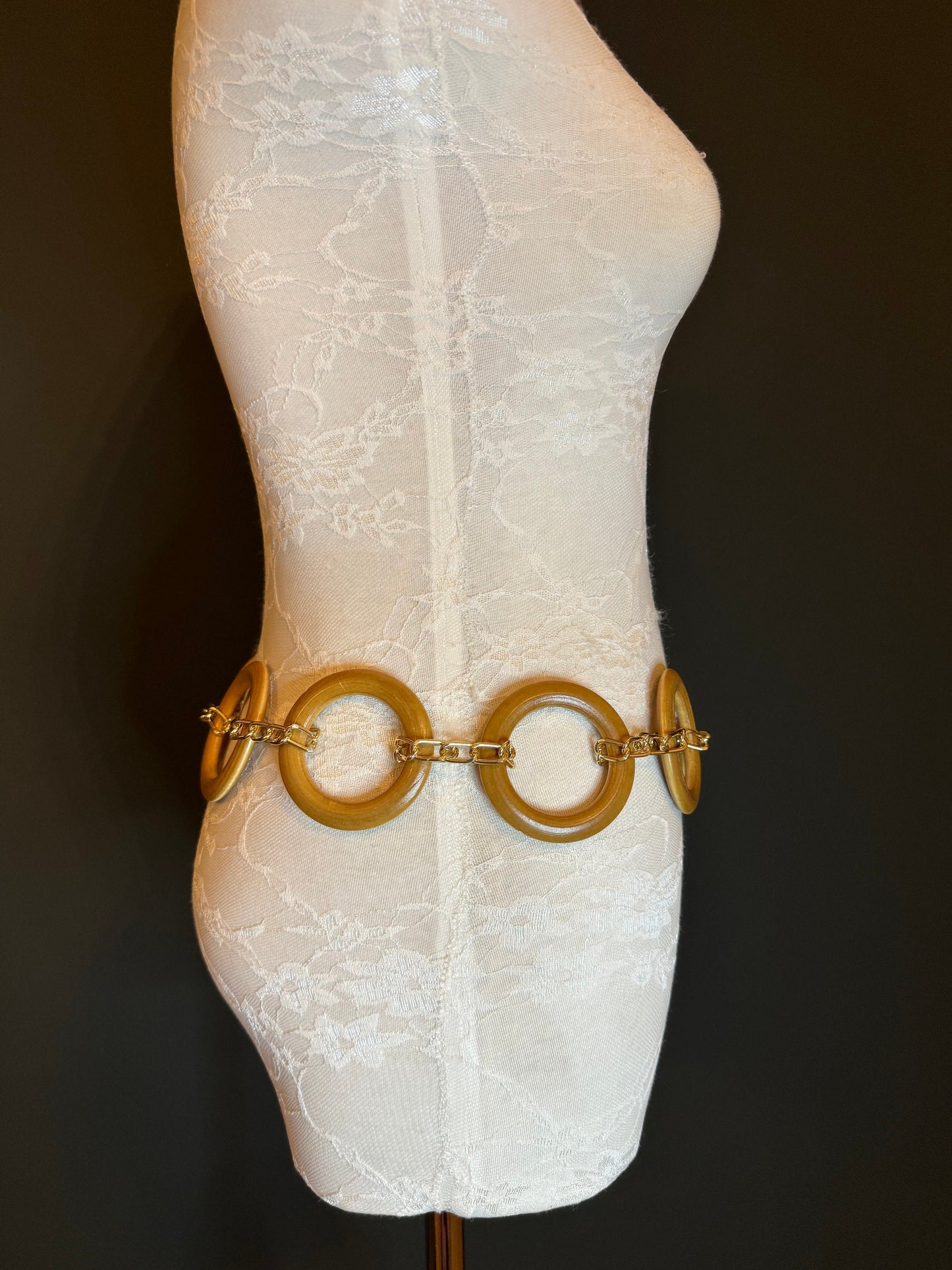 X-long Belt, Wood Ring Belt, Fashion Belt, Real Wood Ring Style Belts, Waist sizes 18”-60”, Handmade, Swimwear, Dresses, Gift