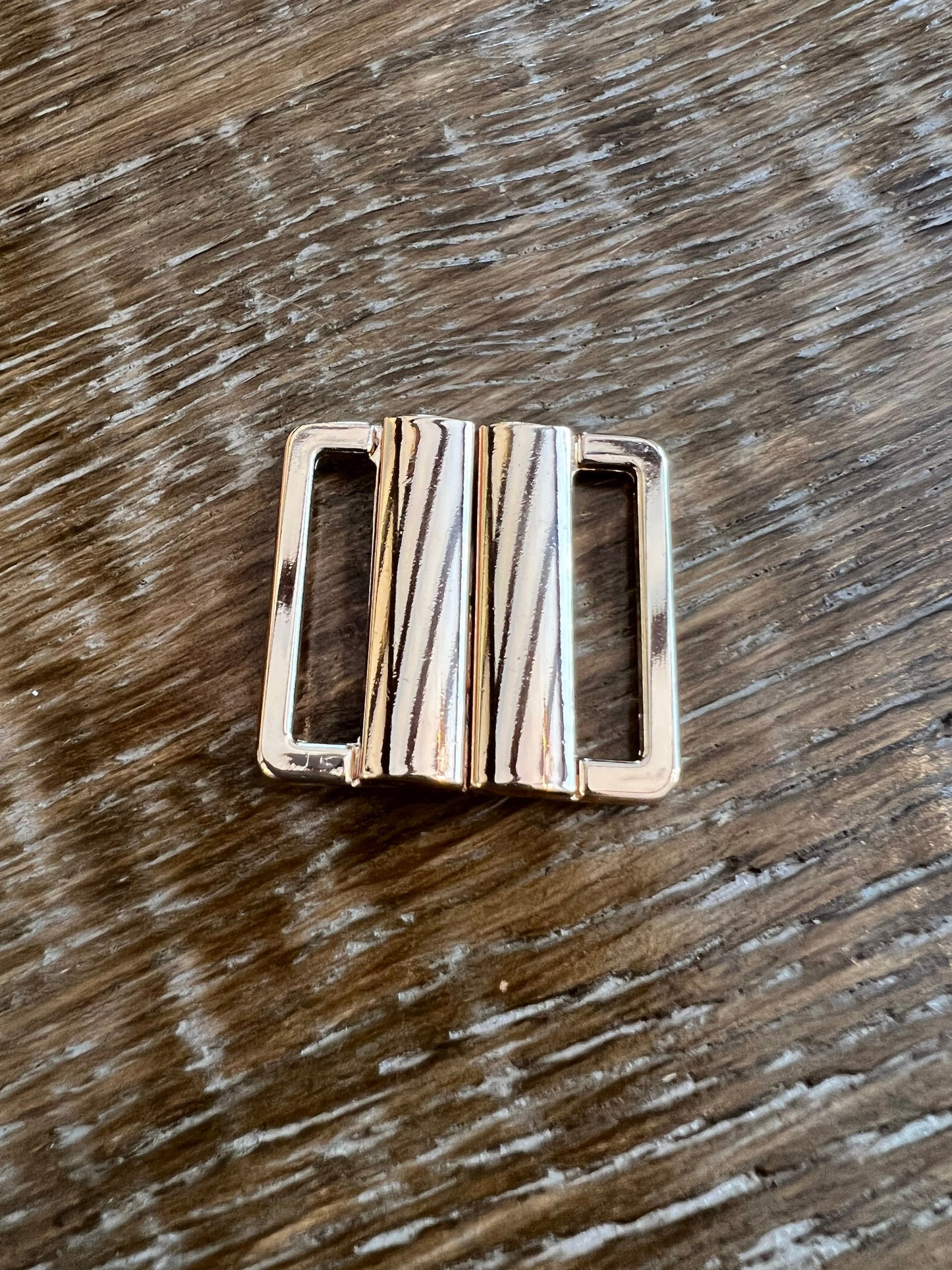 30mm Buckle, Two Part Buckle, Light Gold, Silver, White, Swimwear Buckle, High Quality, Shiny Finish, Metal Buckle, Plastic Buckle