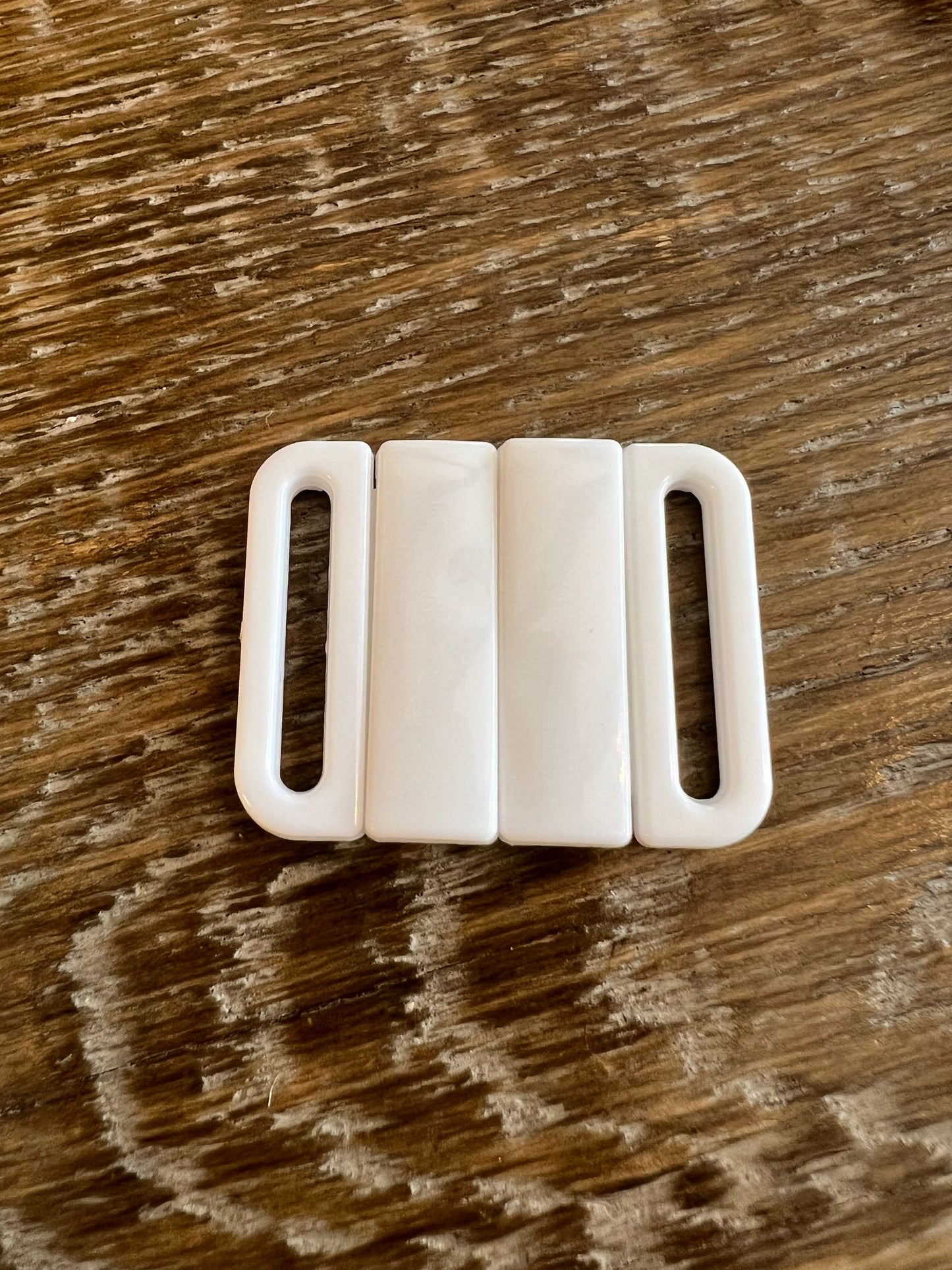 30mm Buckle, Two Part Buckle, Light Gold, Silver, White, Swimwear Buckle, High Quality, Shiny Finish, Metal Buckle, Plastic Buckle