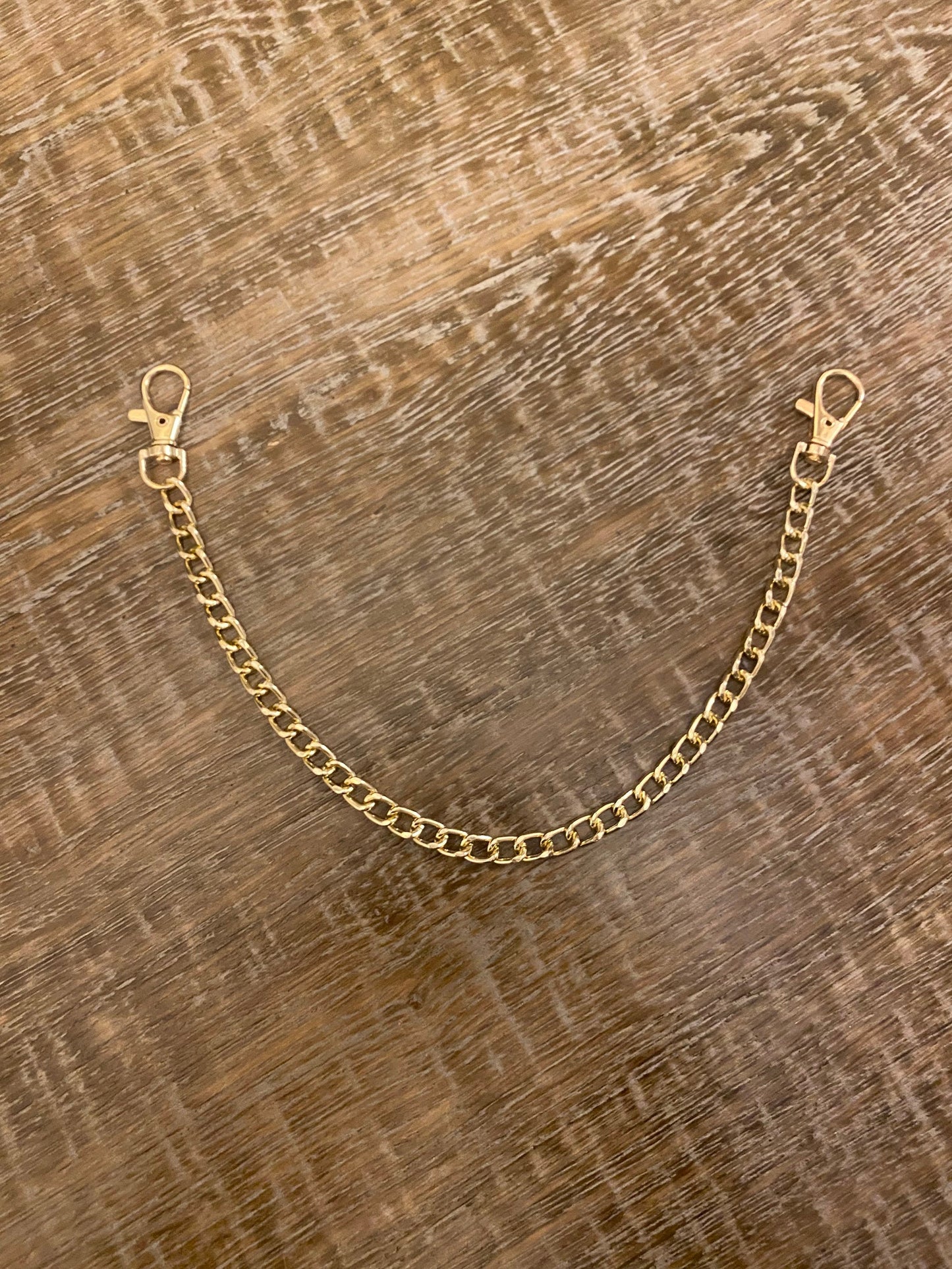 Jeans Chain, Custom Lengths, Silver, Gold, Antique Brass, Custom sizes, Gift, Jeans, Bags, Accessory, Festival, Chains