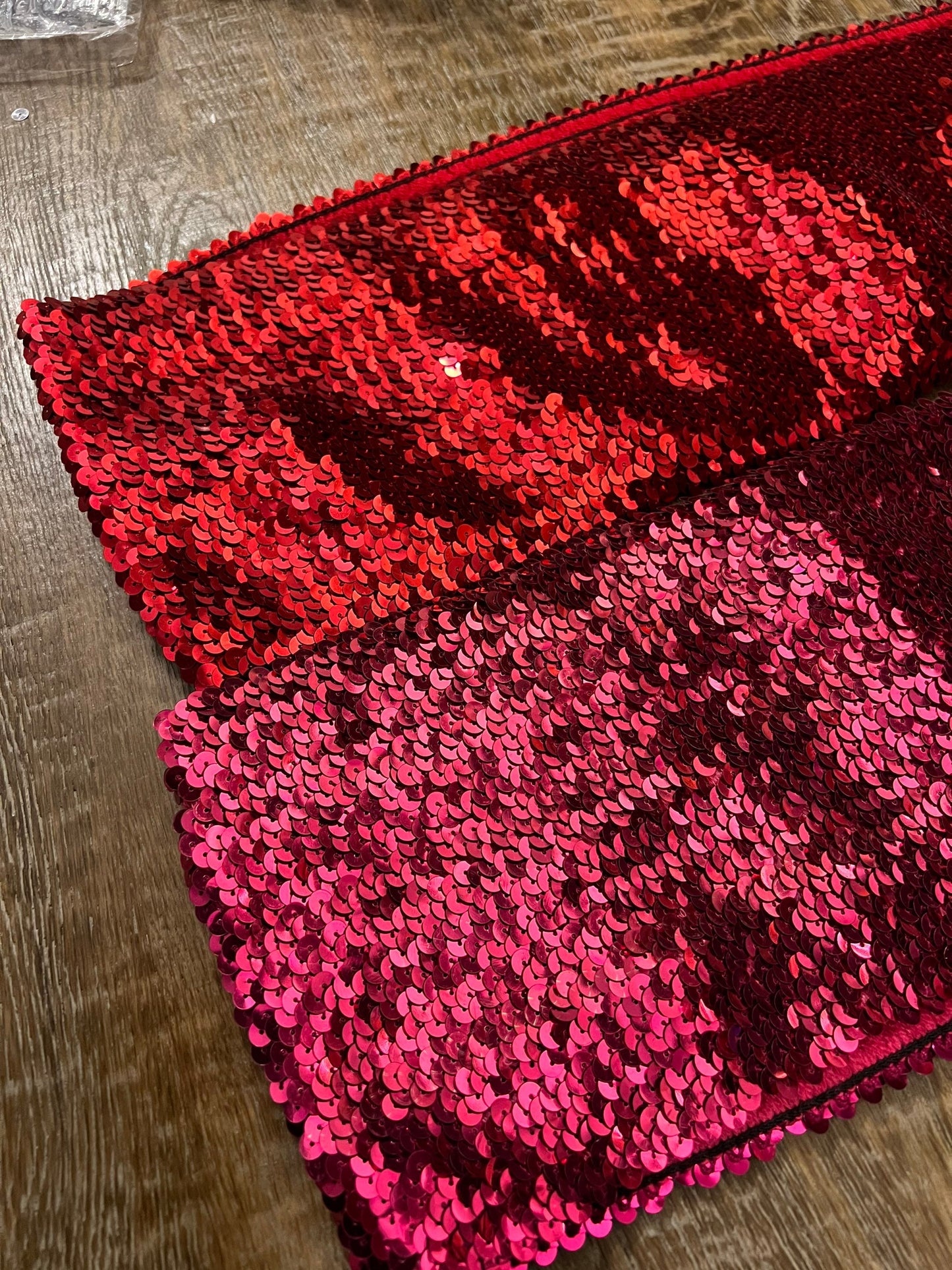 Stretch Sequin Cuff: Handmade Elastic Sparkle Band (14cm Wide)