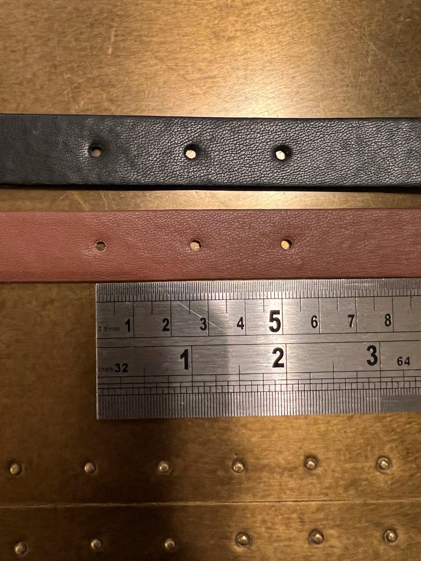 Kilt Straps, Belt Straps, 8” 20cm Long, Black Silver Straps, Brown Silver Straps, Buckle, Wrist straps, Dog Collar, Dolls Collar, FAN Design