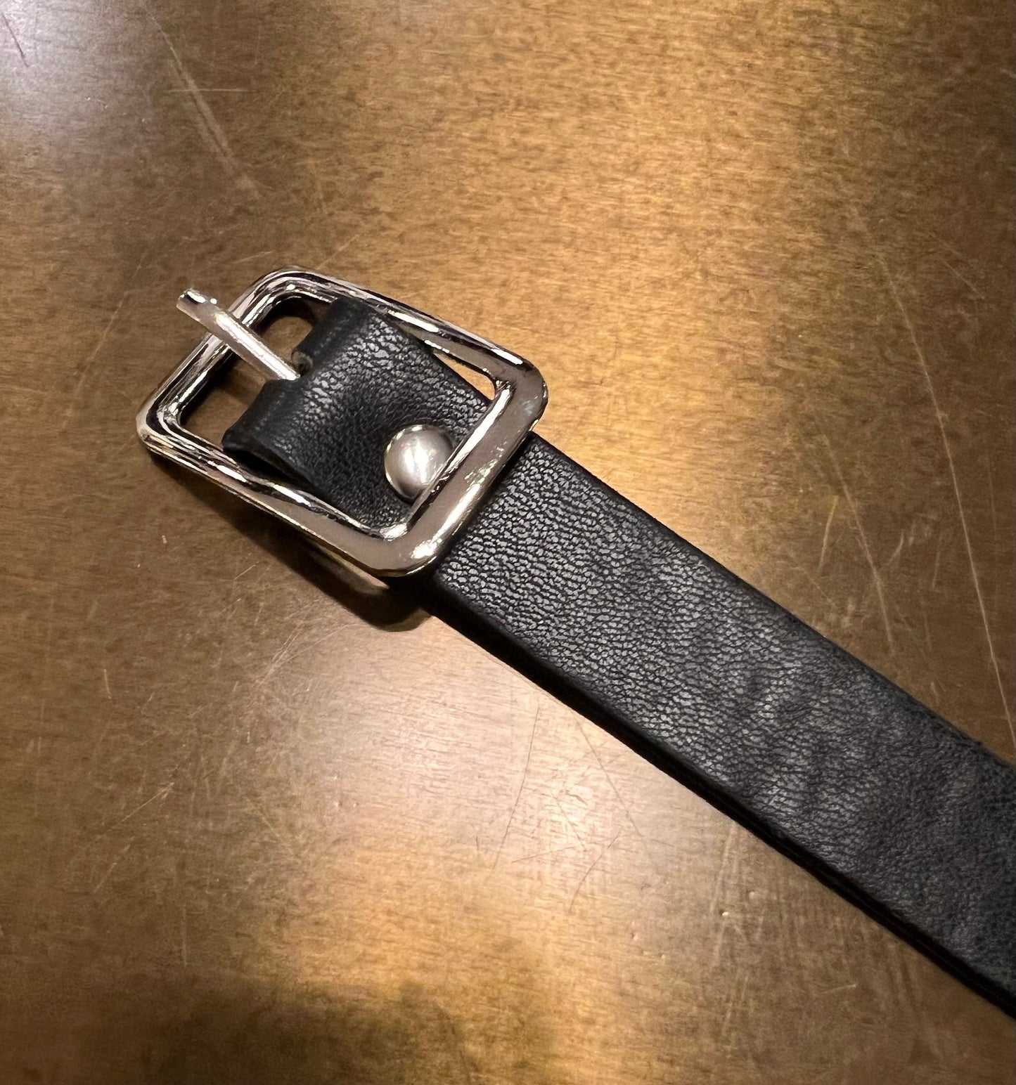 Kilt Straps, Belt Straps, 8” 20cm Long, Black Silver Straps, Brown Silver Straps, Buckle, Wrist straps, Dog Collar, Dolls Collar, FAN Design