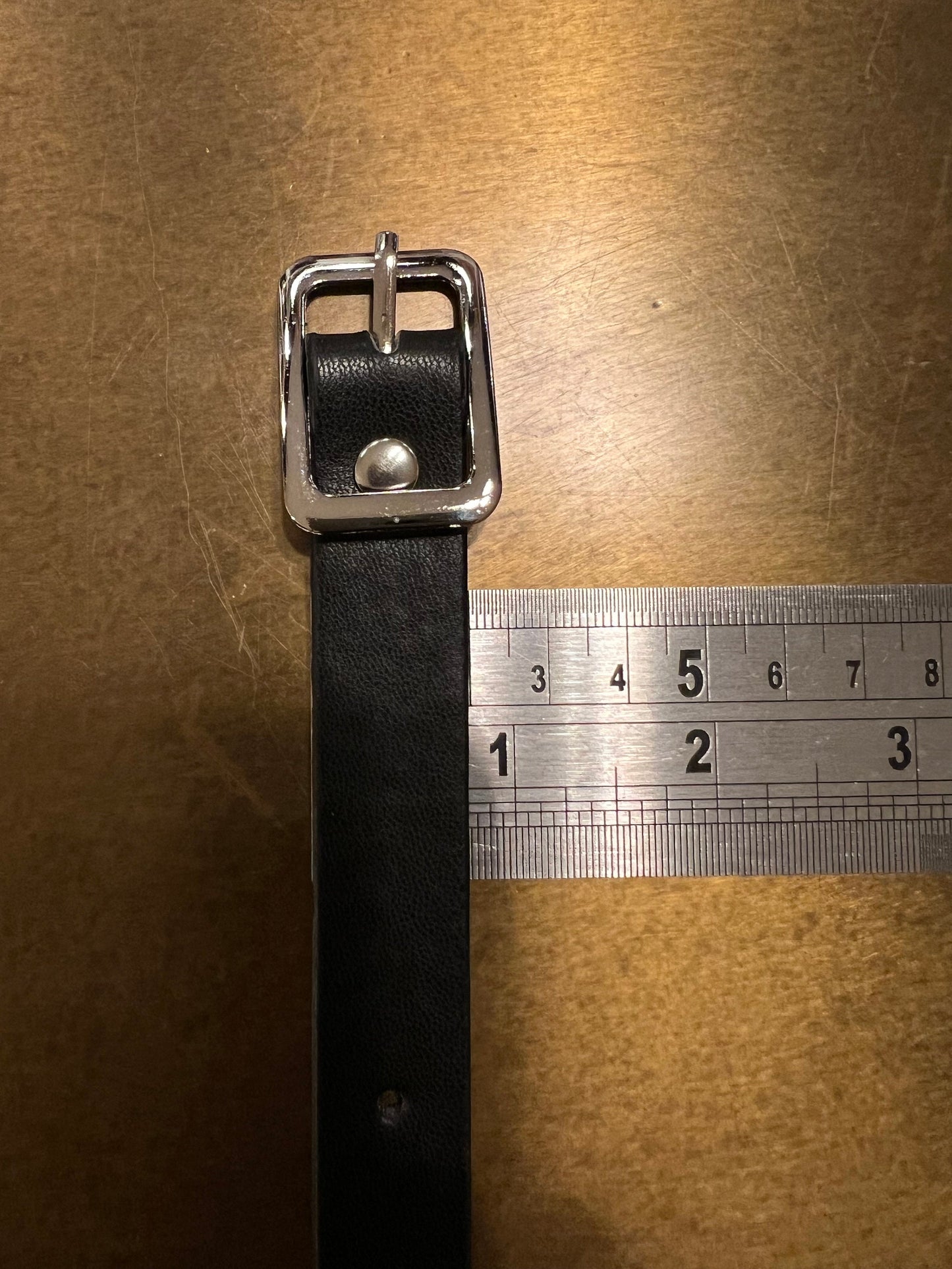 Kilt Straps, Belt Straps, 8” 20cm Long, Black Silver Straps, Brown Silver Straps, Buckle, Wrist straps, Dog Collar, Dolls Collar, FAN Design