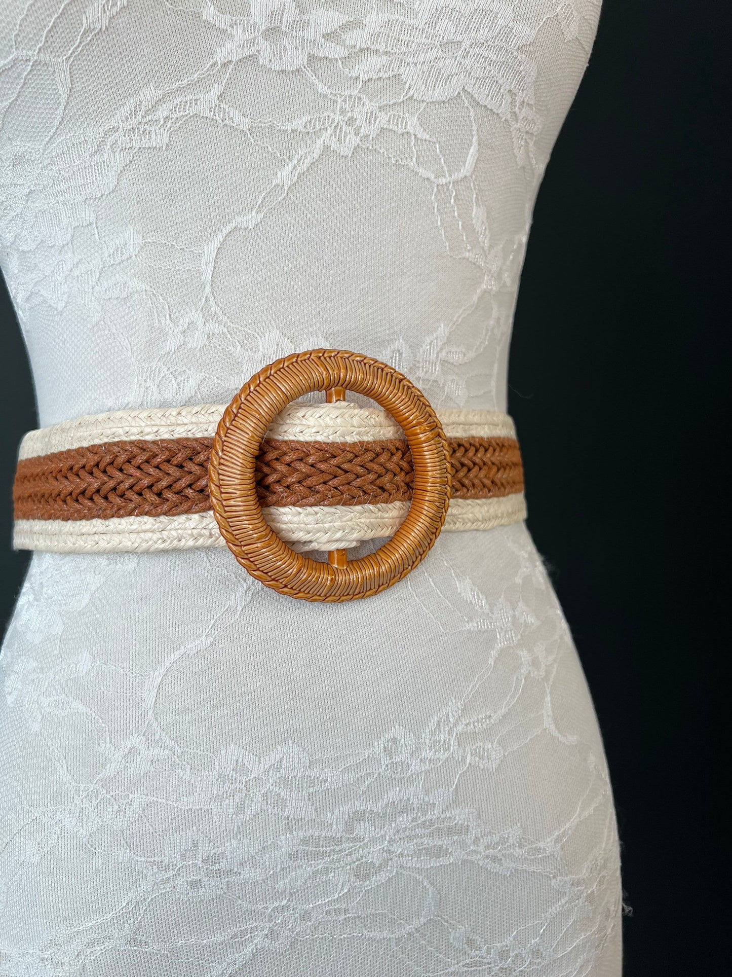 Boho Raffia Belt, Natural Woven Belt, UK 8-18