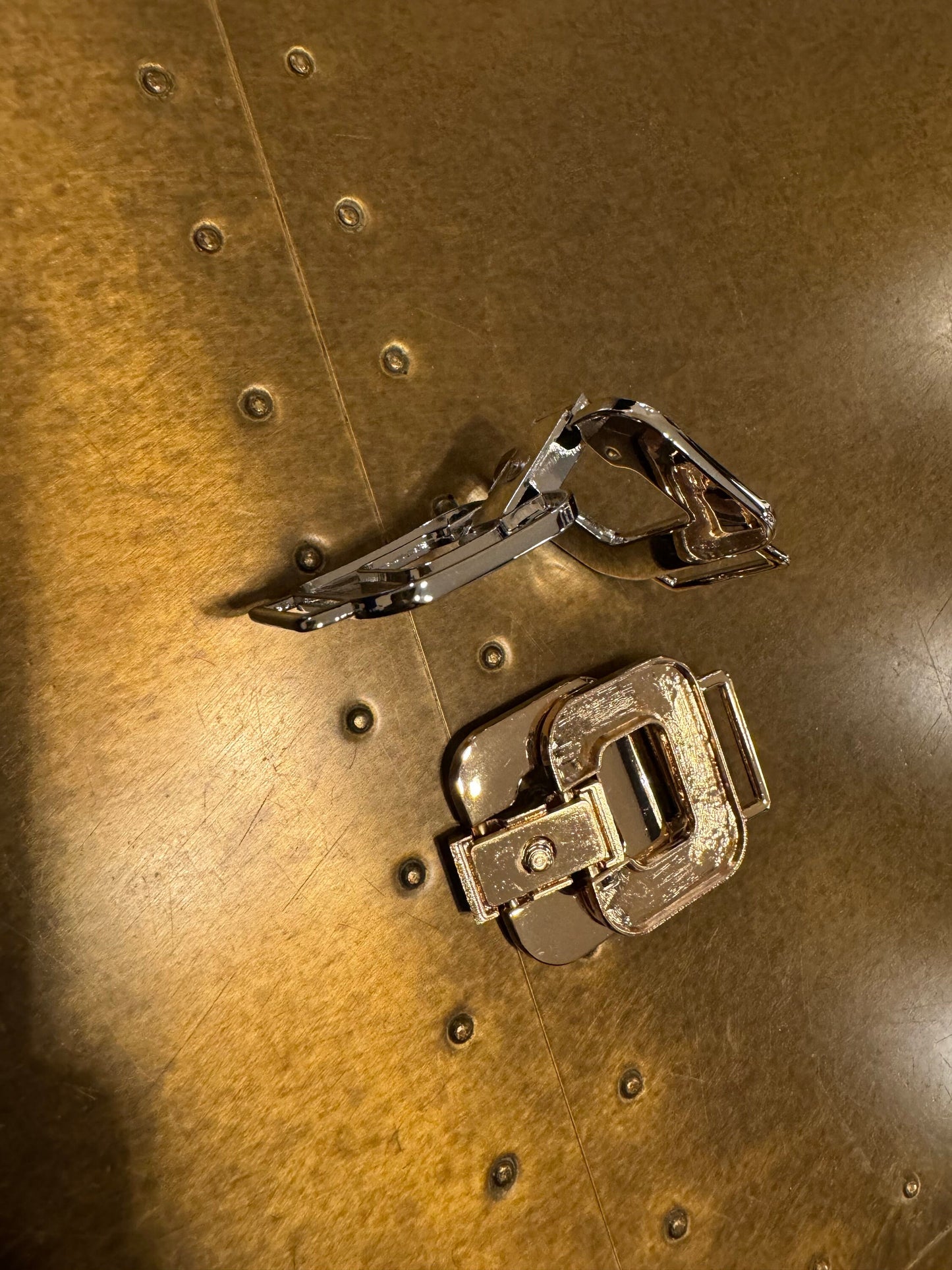 Metal Buckle, Silver or Rose Gold, DIY Swimwear Straps