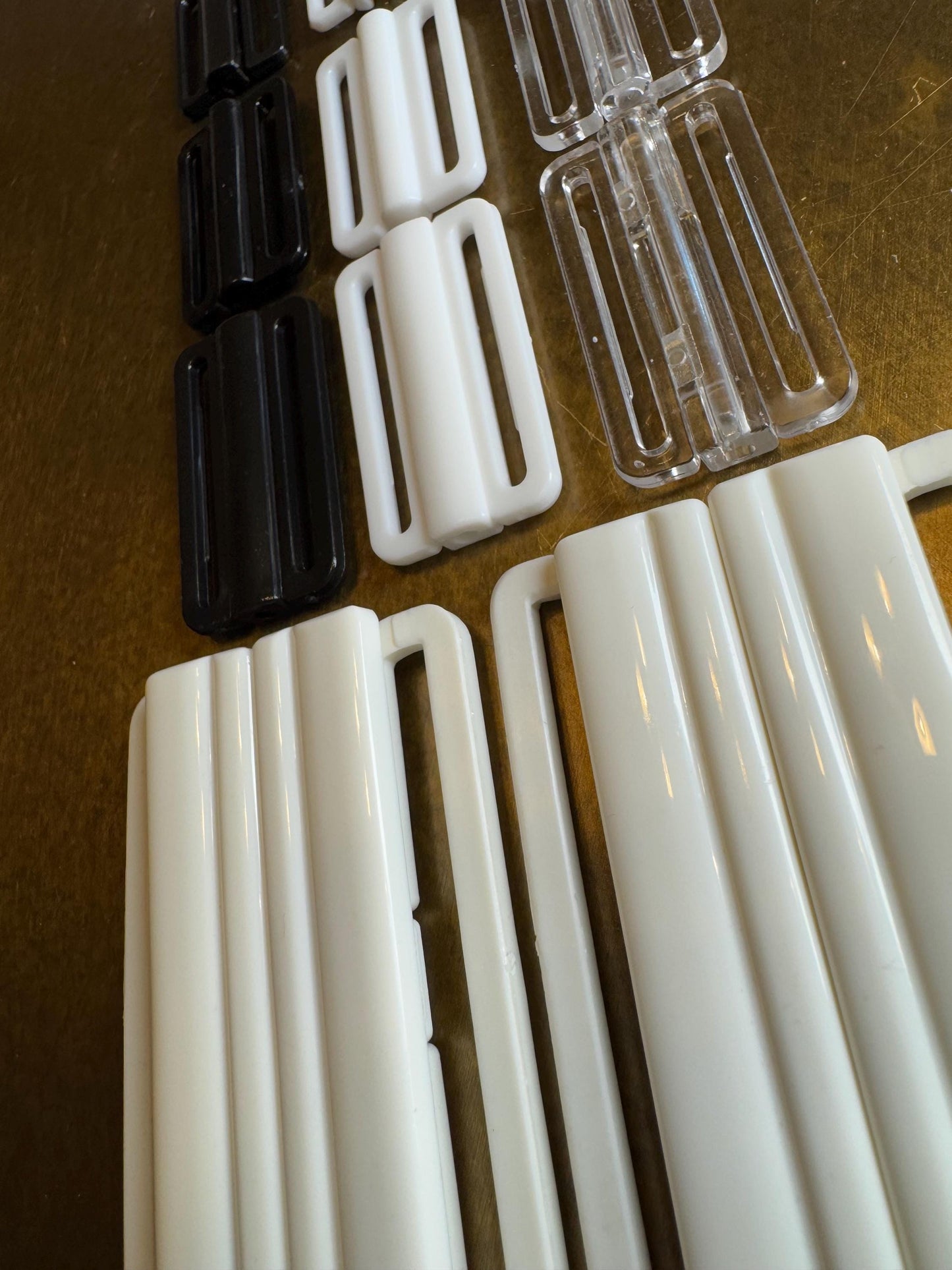 Swimwear Buckle, Two Part Buckle, Clear Transparent, Black, White, Swimwear Buckle, Quality, Buckle, Plastic Buckle Buckle Replacement