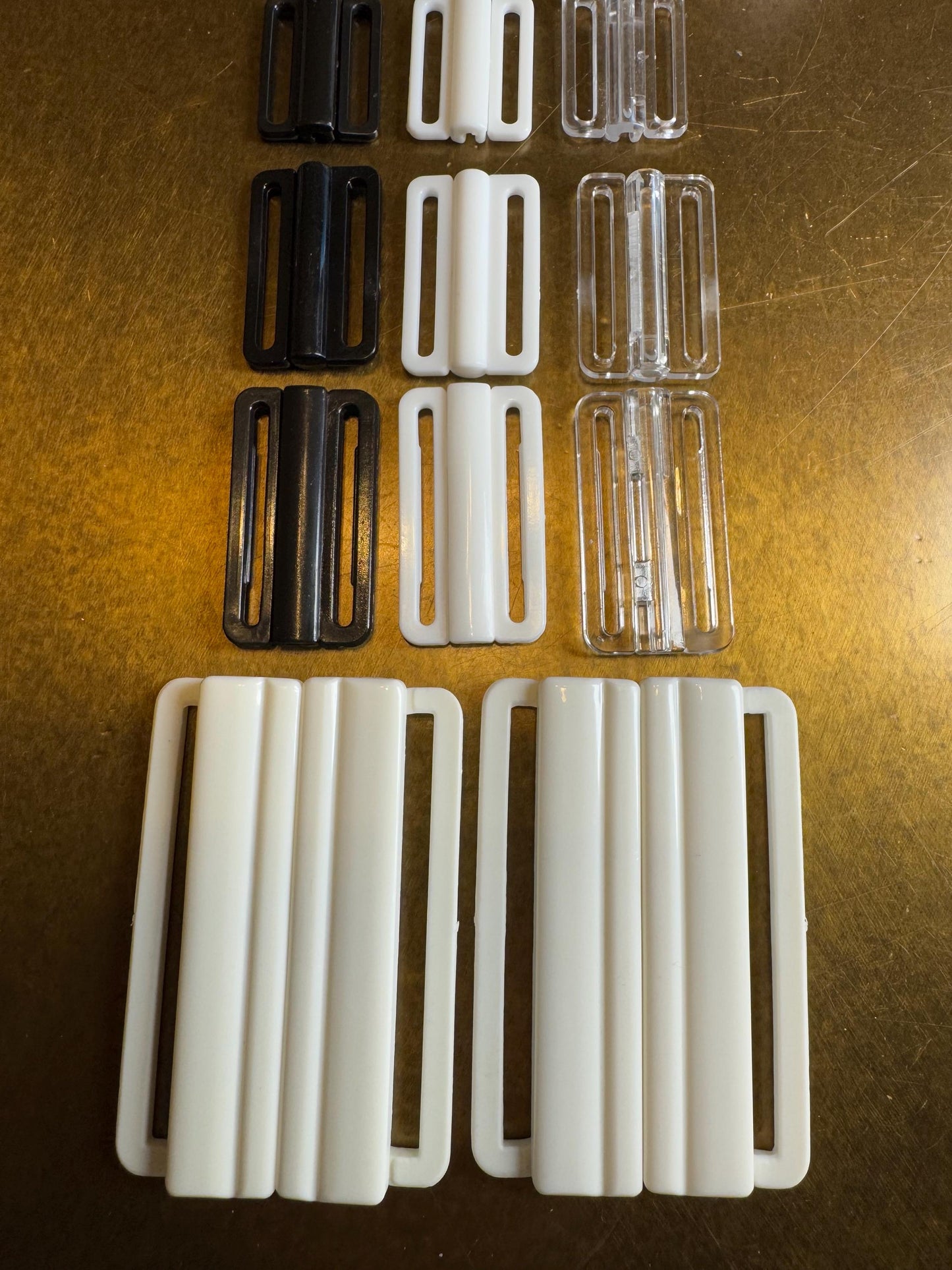 Swimwear Buckle, Two Part Buckle, Clear Transparent, Black, White, Swimwear Buckle, Quality, Buckle, Plastic Buckle Buckle Replacement