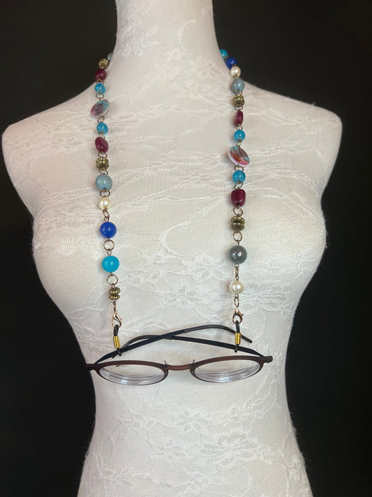 Handmade Beaded Glasses Chain, Spectacle Cord