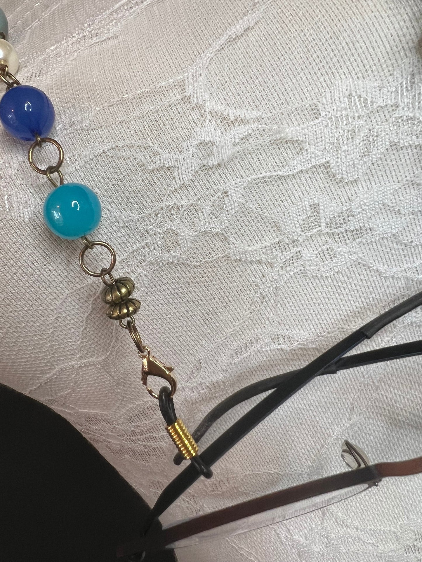 Handmade Beaded Glasses Chain, Spectacle Cord