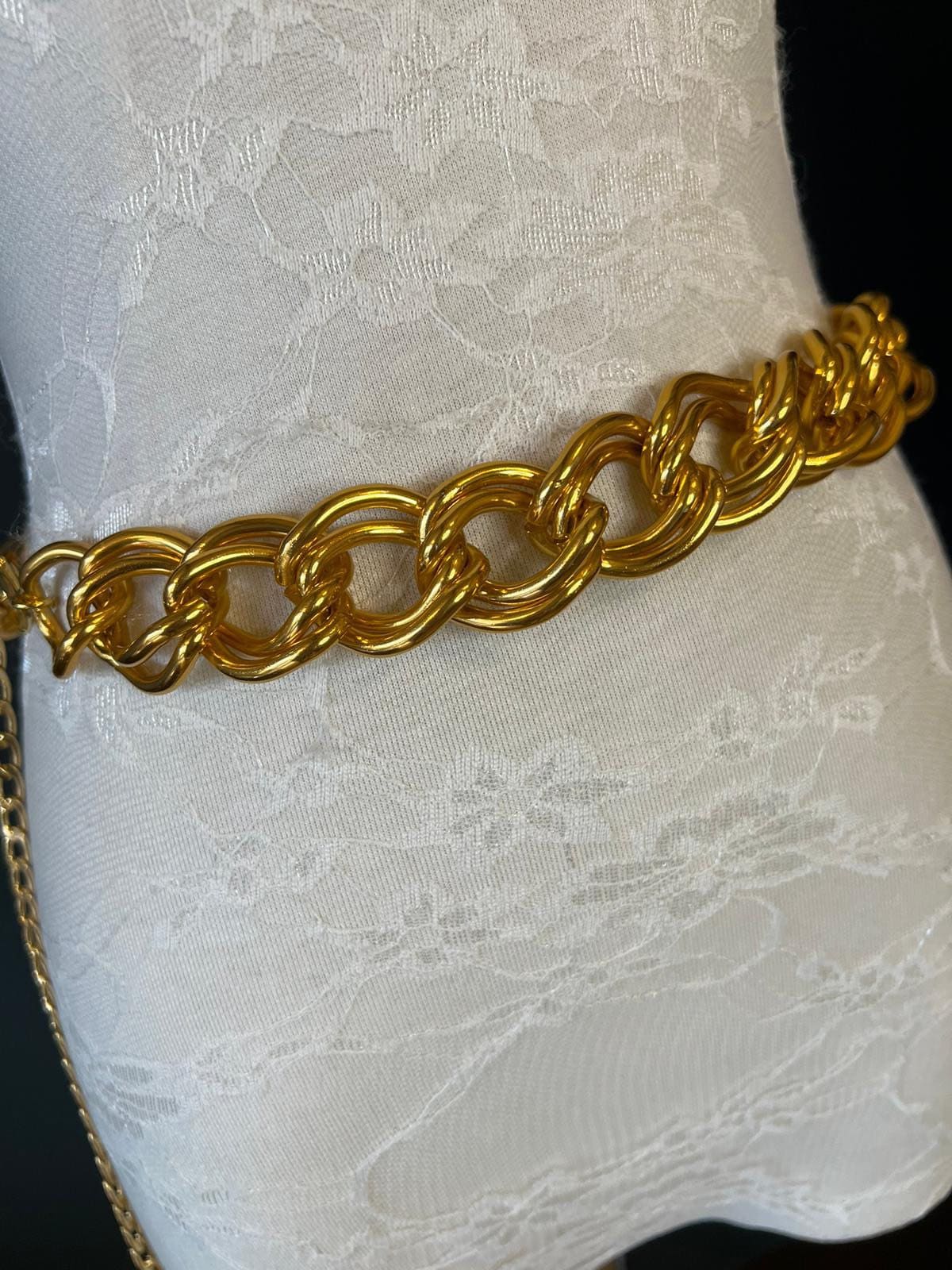 X-long Chunky Chain Belt, Heavy Chain Belt, Silver, Gold, Fashion Belt, Teen Sizes, 18”-60”, Belt, Gift, Festival, Couture, FAN Design