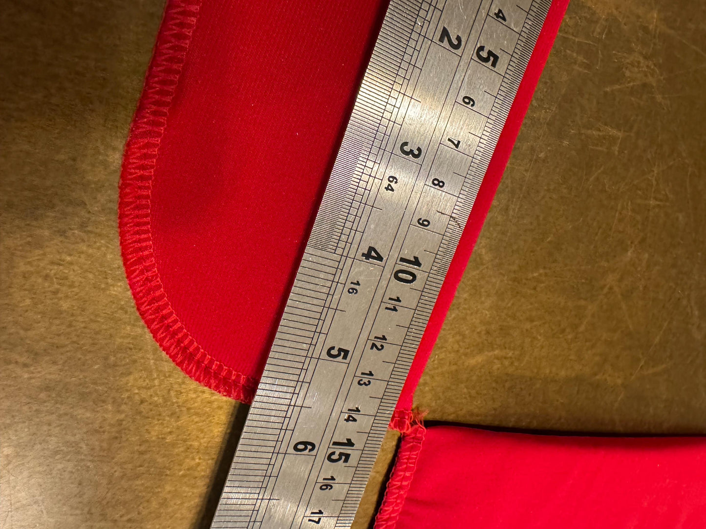 1 pair, Red Covered Shoulder Pads, 1cm Thickness, Red, Blazer, Coat, Dresses, Tailors, High Quality, UK Made