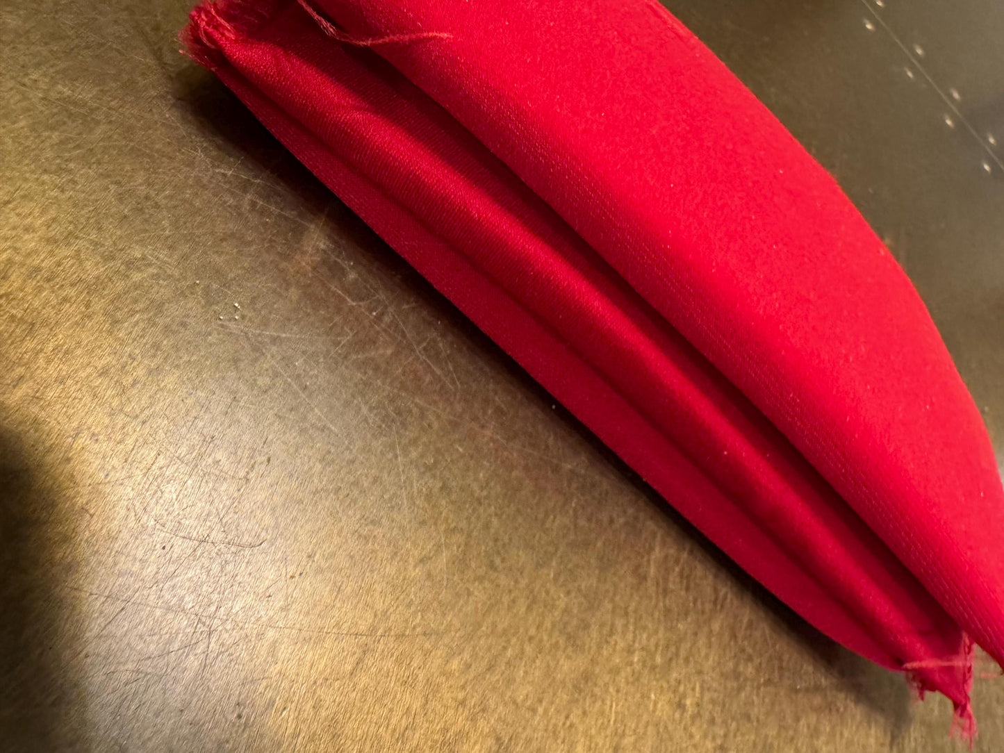 1 pair, Red Covered Shoulder Pads, 1cm Thickness, Red, Blazer, Coat, Dresses, Tailors, High Quality, UK Made