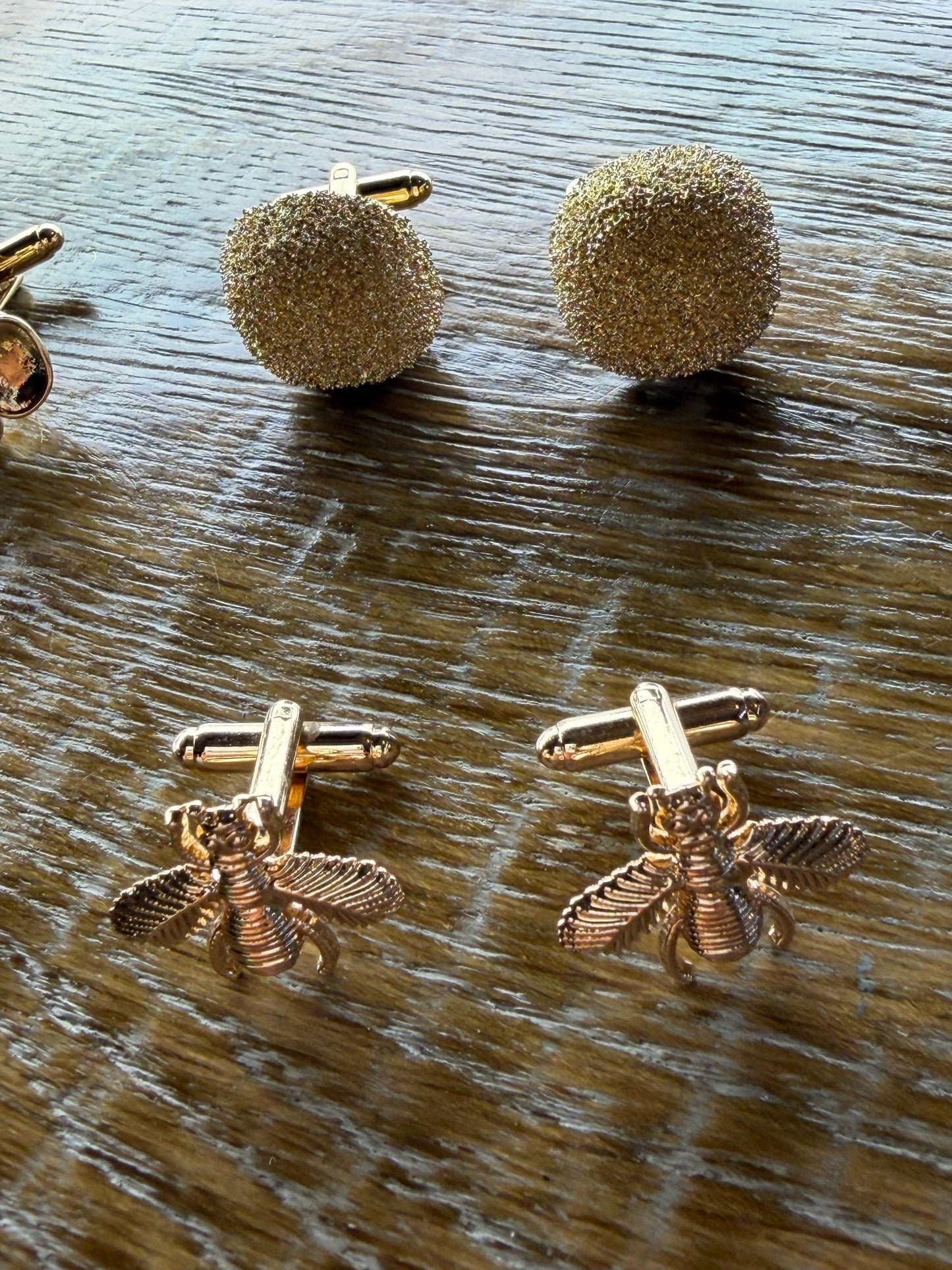 Cuff Links, Solid Metal, Unique Designs