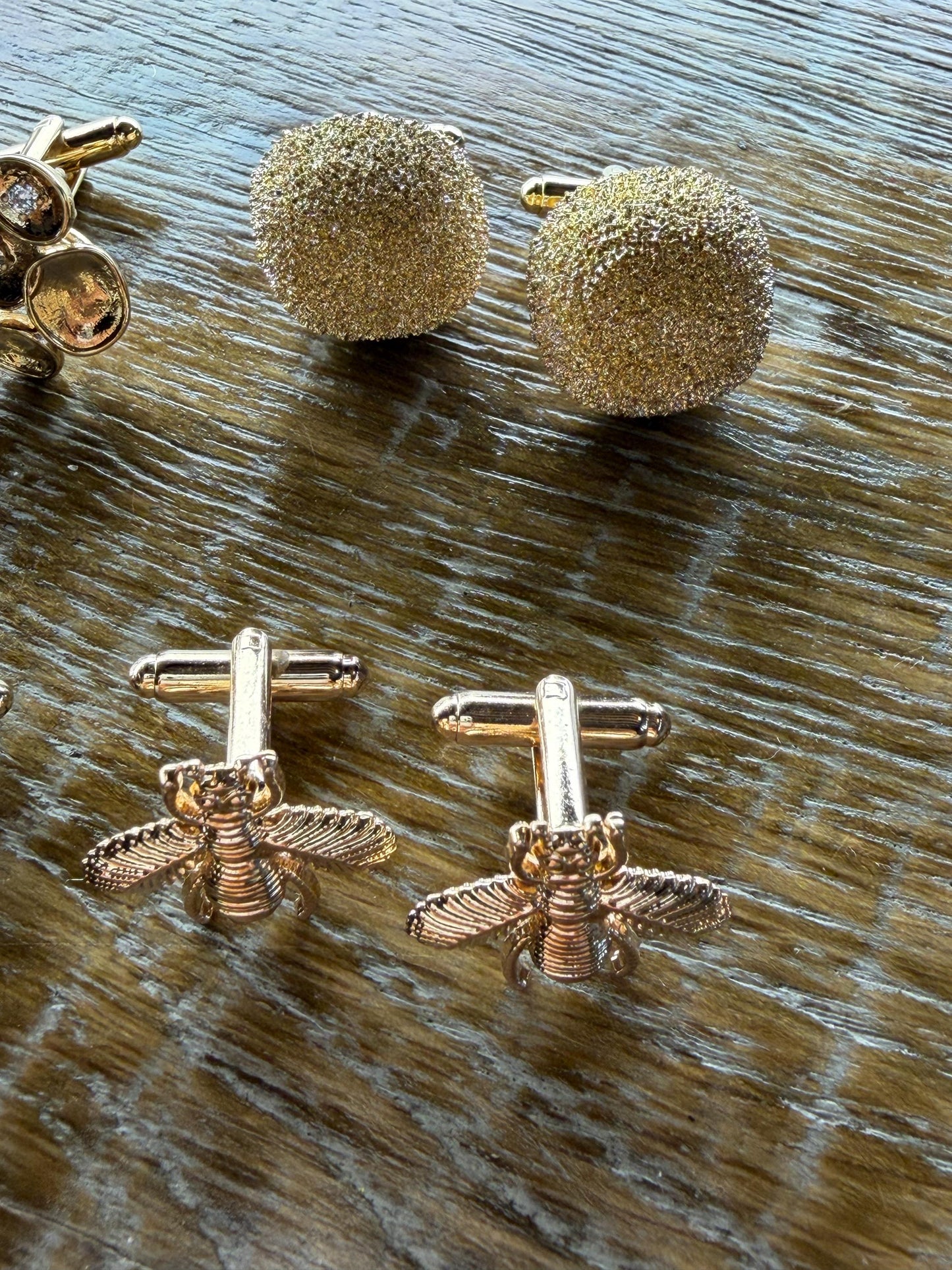 Cuff Links, Solid Metal, Unique Designs