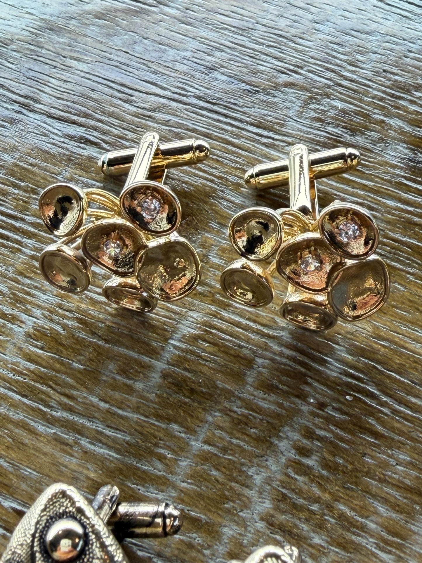 Cuff Links, Solid Metal, Unique Designs