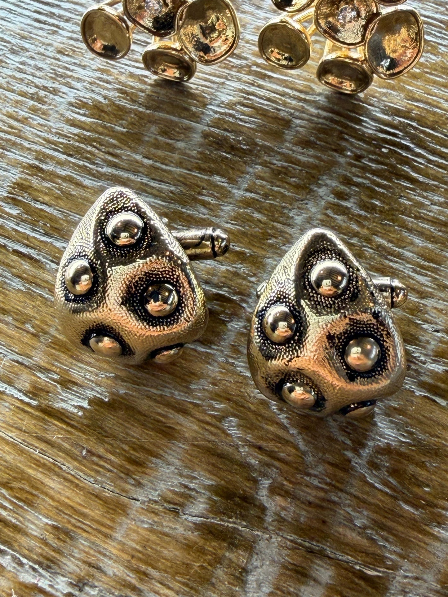 Cuff Links, Solid Metal, Unique Designs