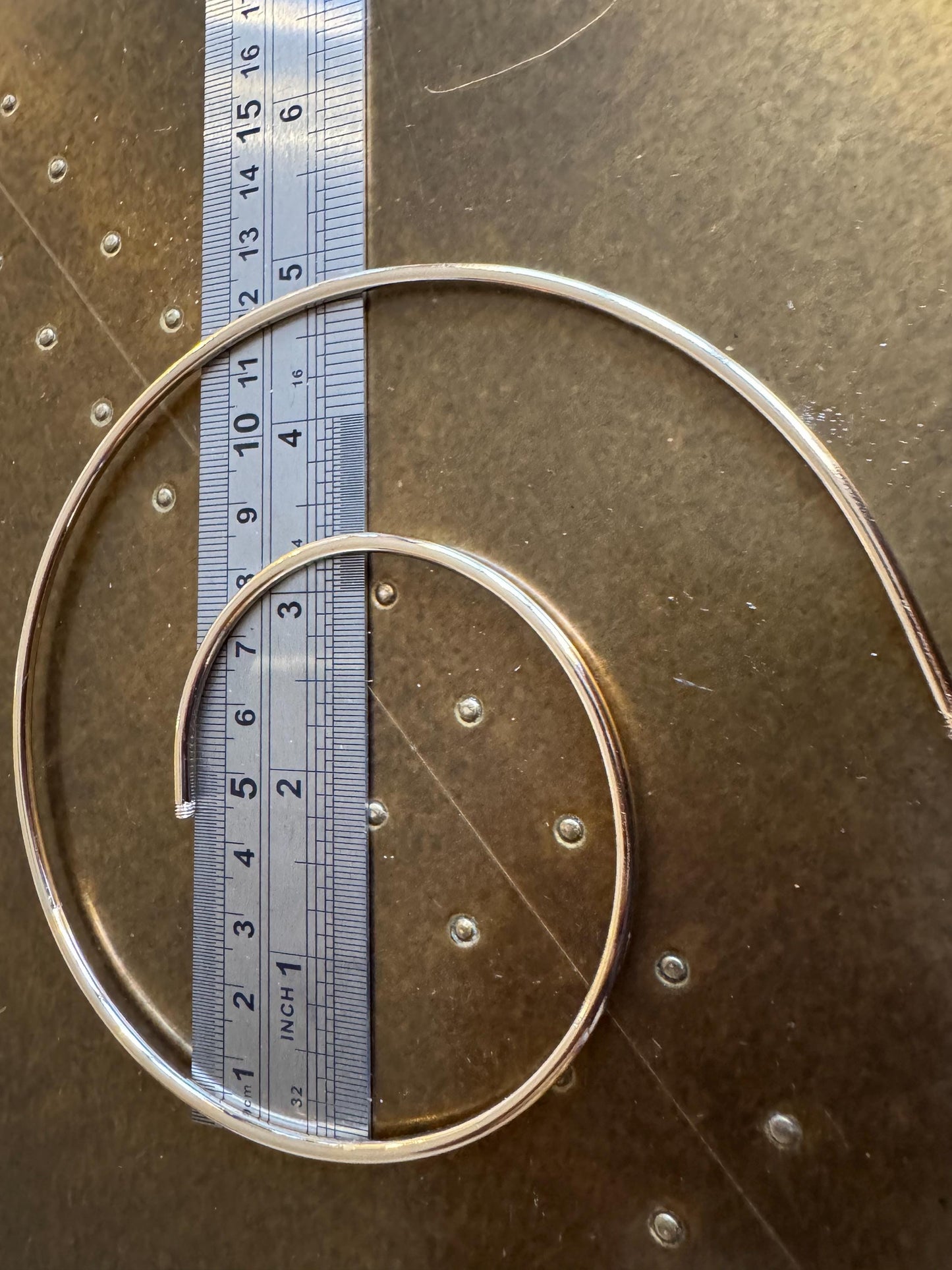 5” Large Metal Swirl Buckle, Statement Buckle, Gold Metal Buckle, 5.5” x 5”, 13.5cm x 12cm, Couture, Swimwear, Clothing, Dresses