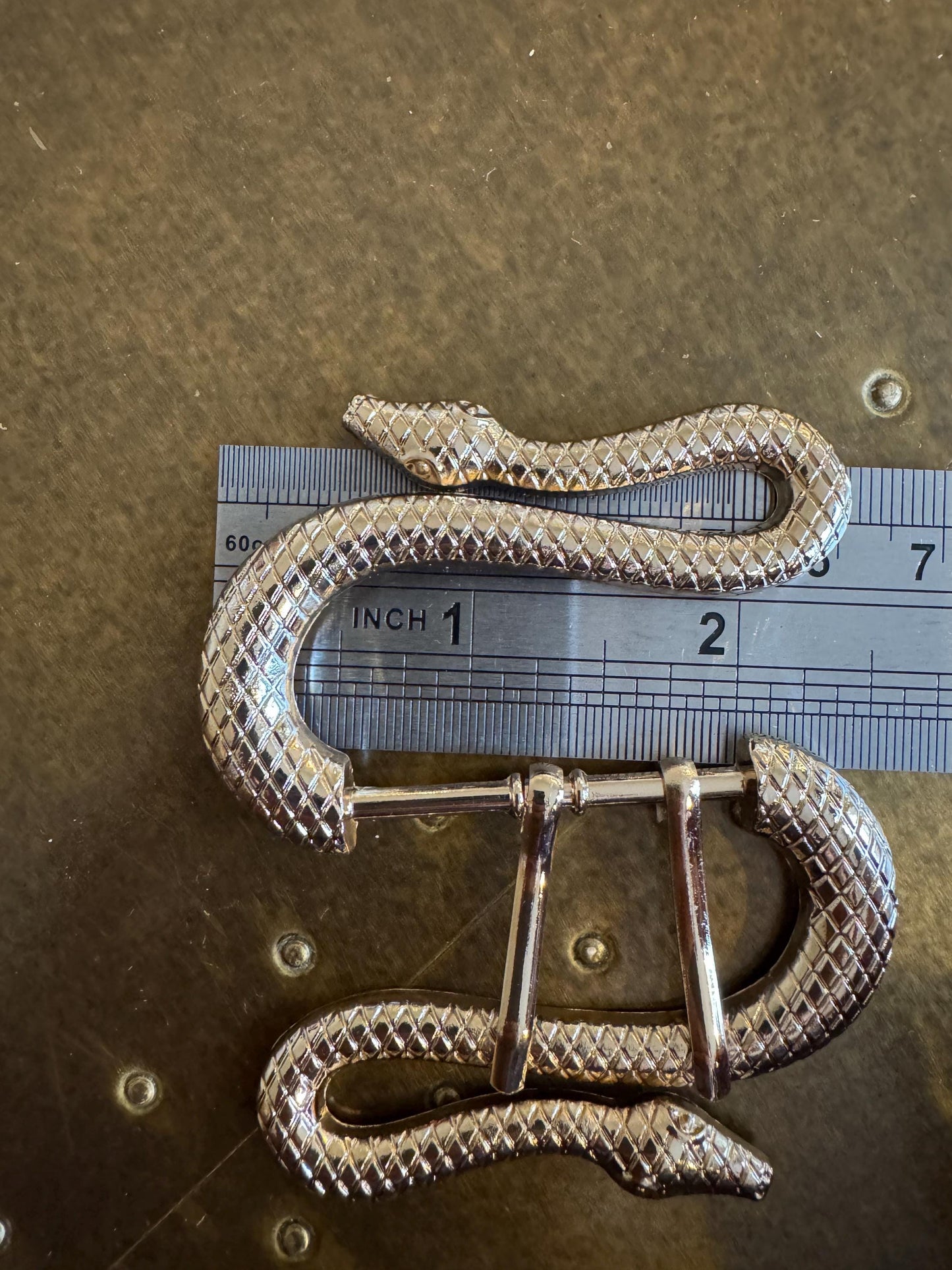 Metal Buckle, Statement Buckle, Gold Metal Buckle, 8cm x 6.5cm, Couture, Swimwear, Clothing, Dresses