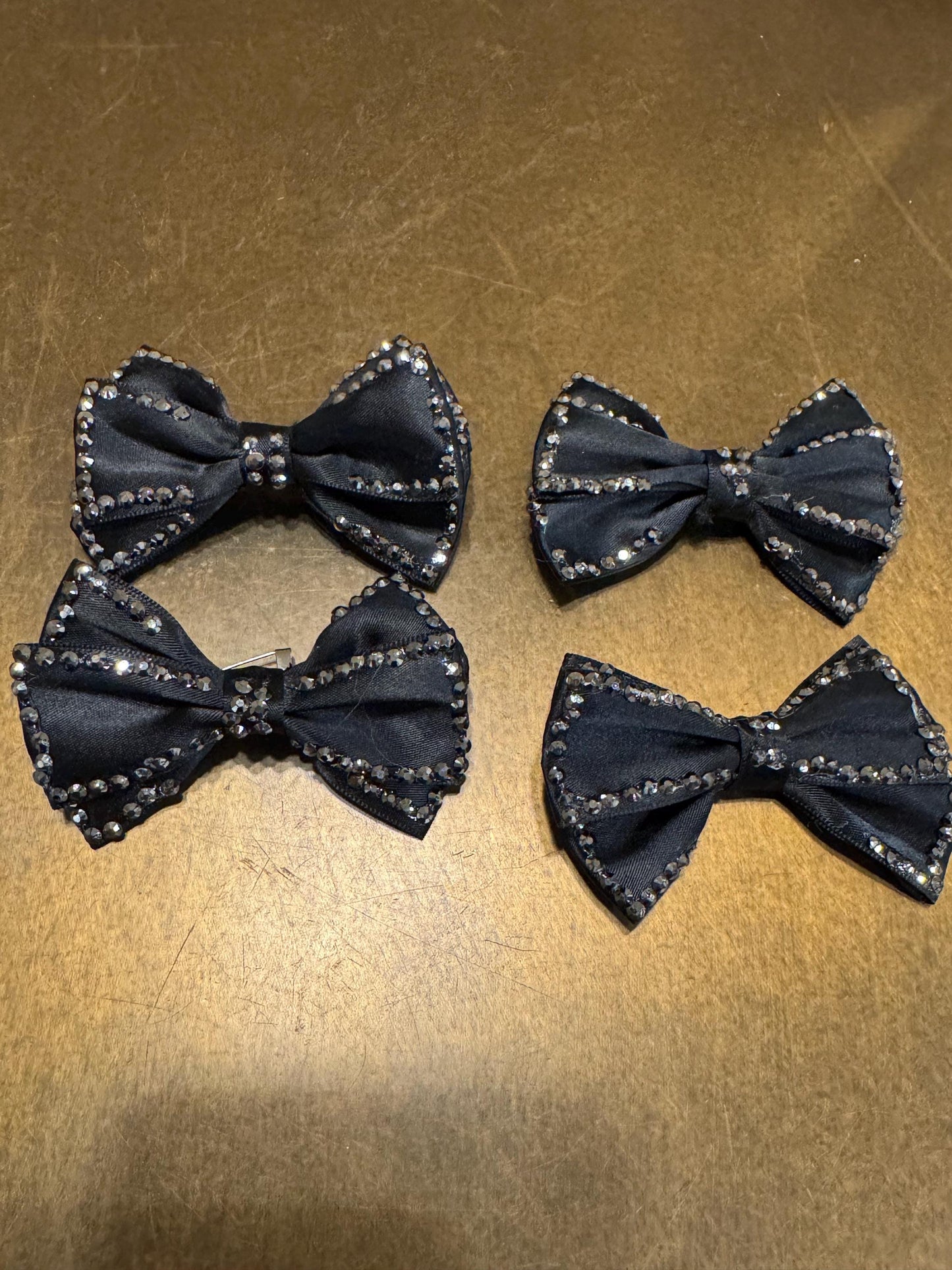Bows, Pin on Bow, Sew on Bow, Handmade Bow, Gifts, Wrapping Bow, Bow, Fashion Bow, Clothing, Crafts, Bags, Cards, Furnishings, 3”x2”