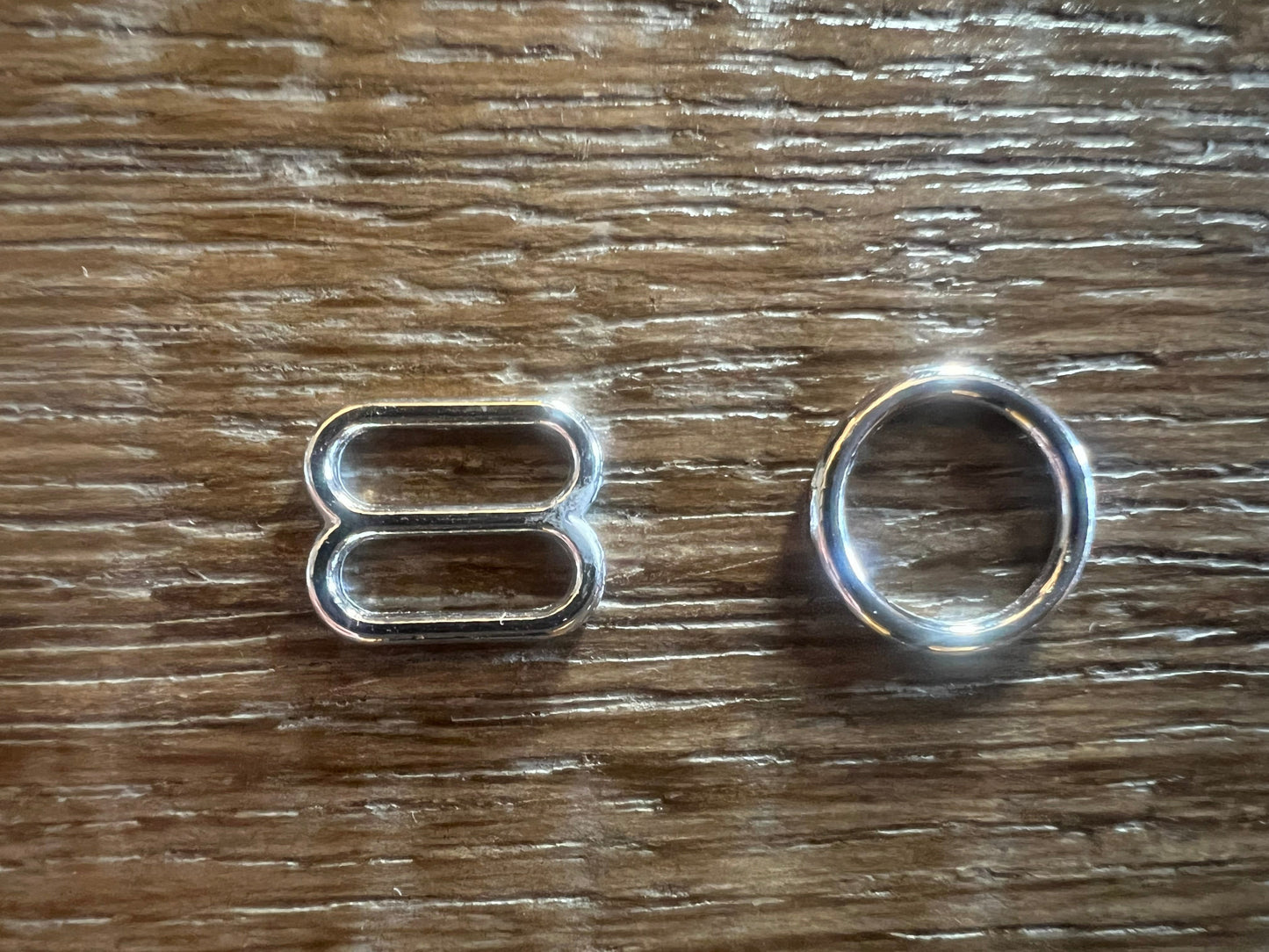 10mm Strap Adjuster Slider Ring Set