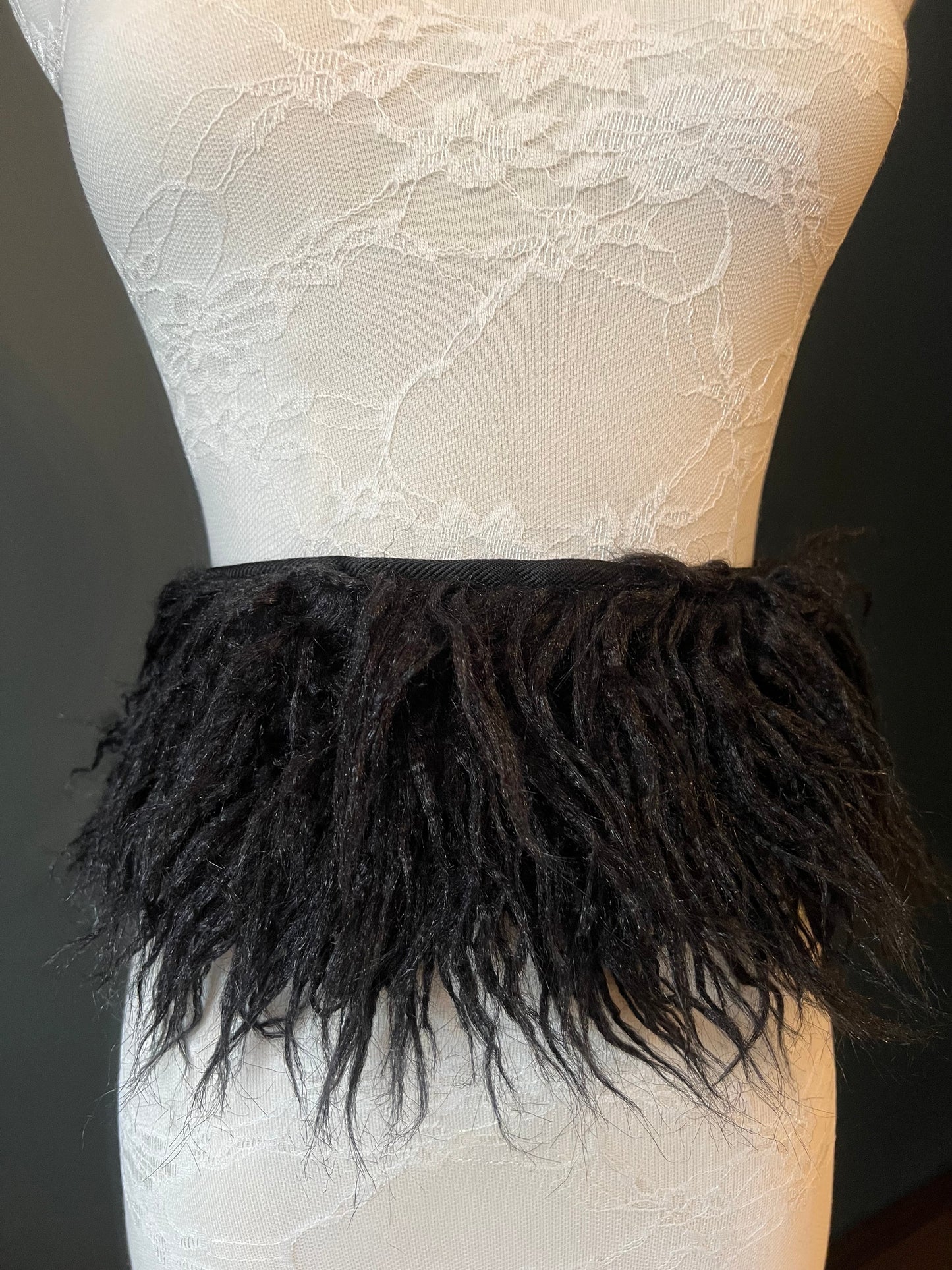 Faux Fur Trim 10cm wide