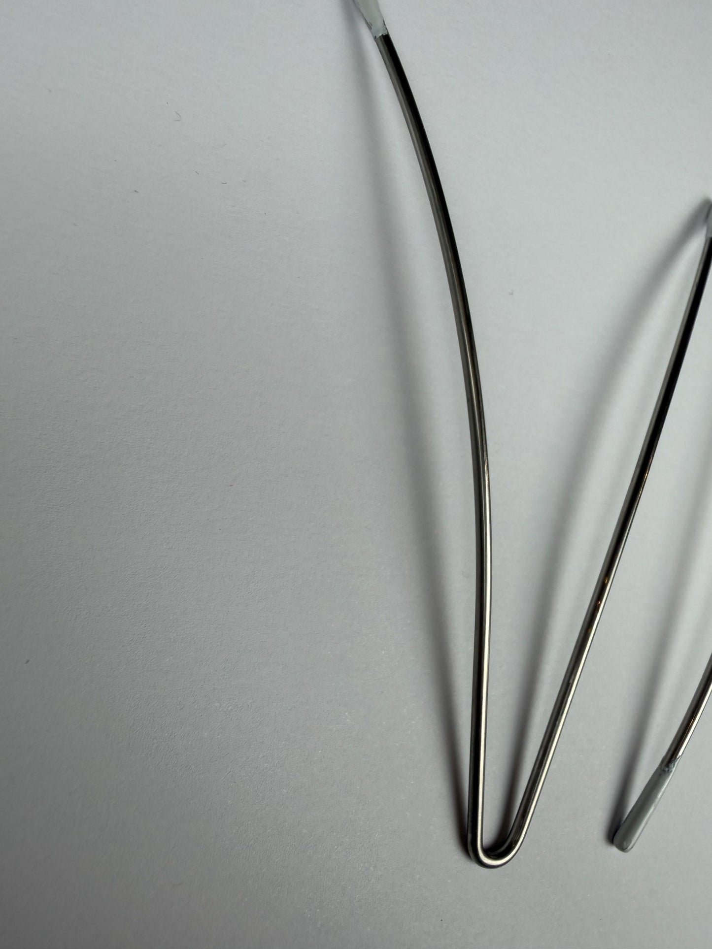 Steel Bra Underwires, Dress Form Wires, 11.5cm x 8cm Curved