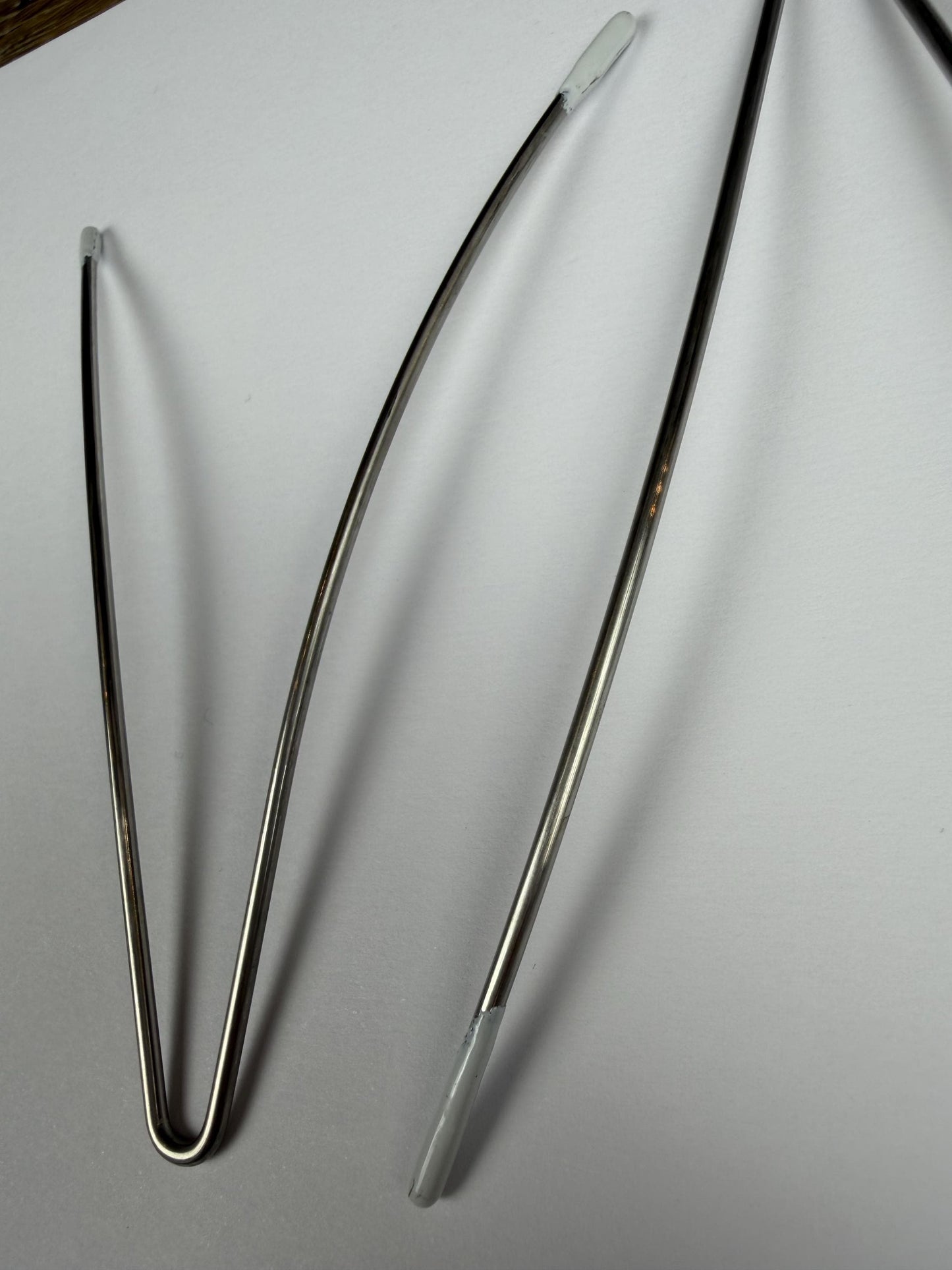 Steel Bra Underwires, Dress Form Wires, 11.5cm x 8cm Curved
