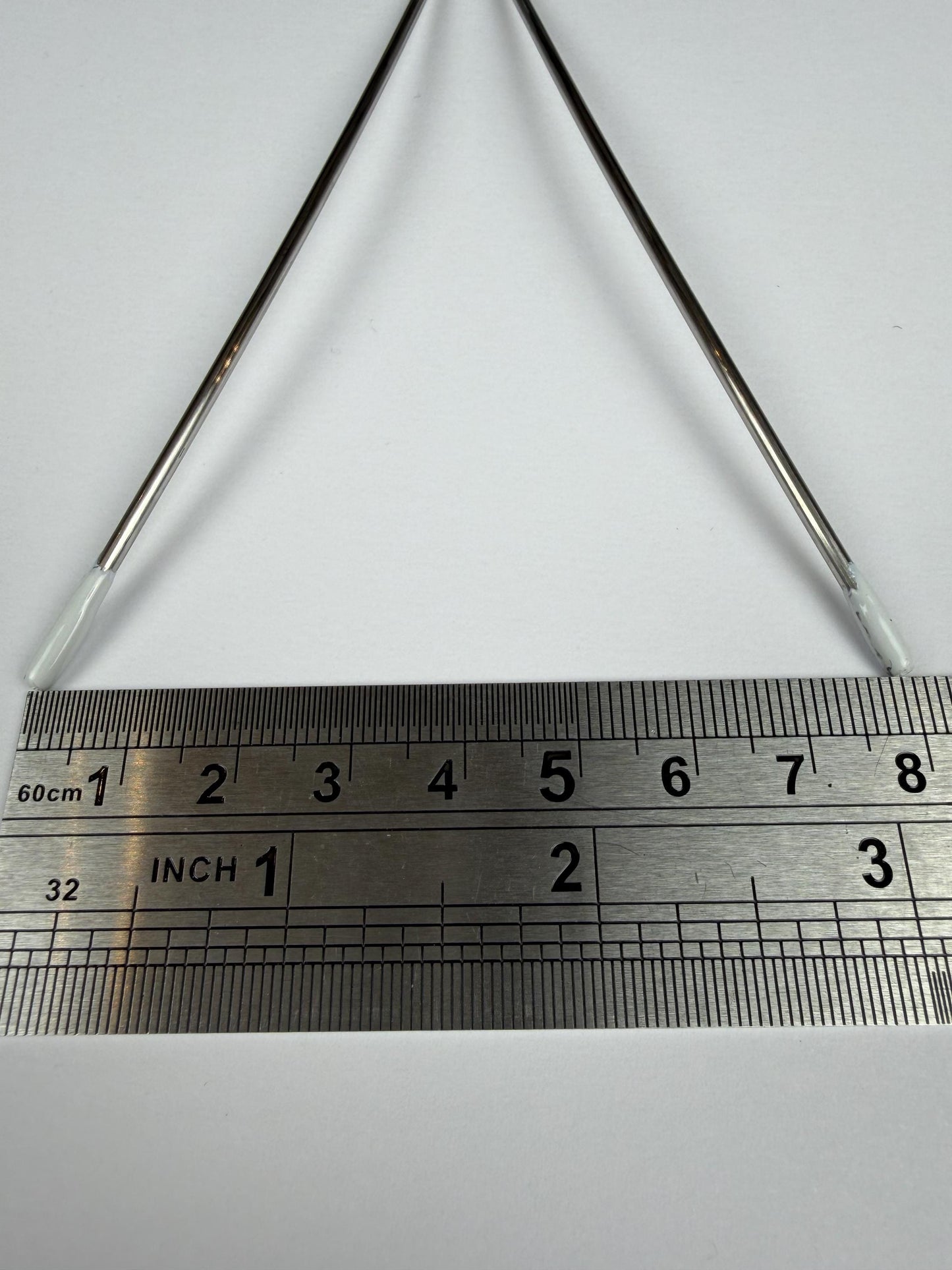 Steel Bra Underwires, Dress Form Wires, 11.5cm x 8cm Curved