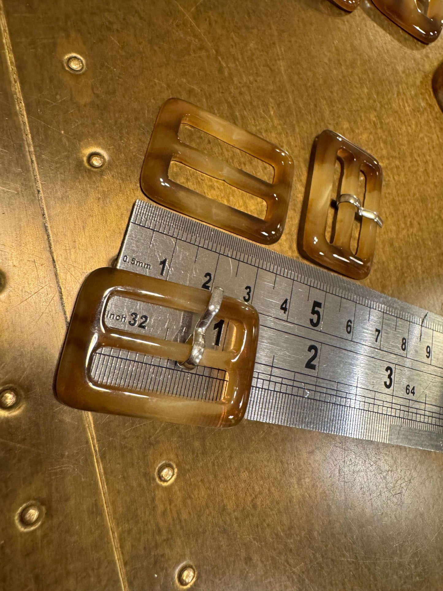Buckles, Horn Buckles, Mock Tortoiseshell  Buckle, Round, Rectangle, Prong, Replacment Buckle, Dresses, Belts