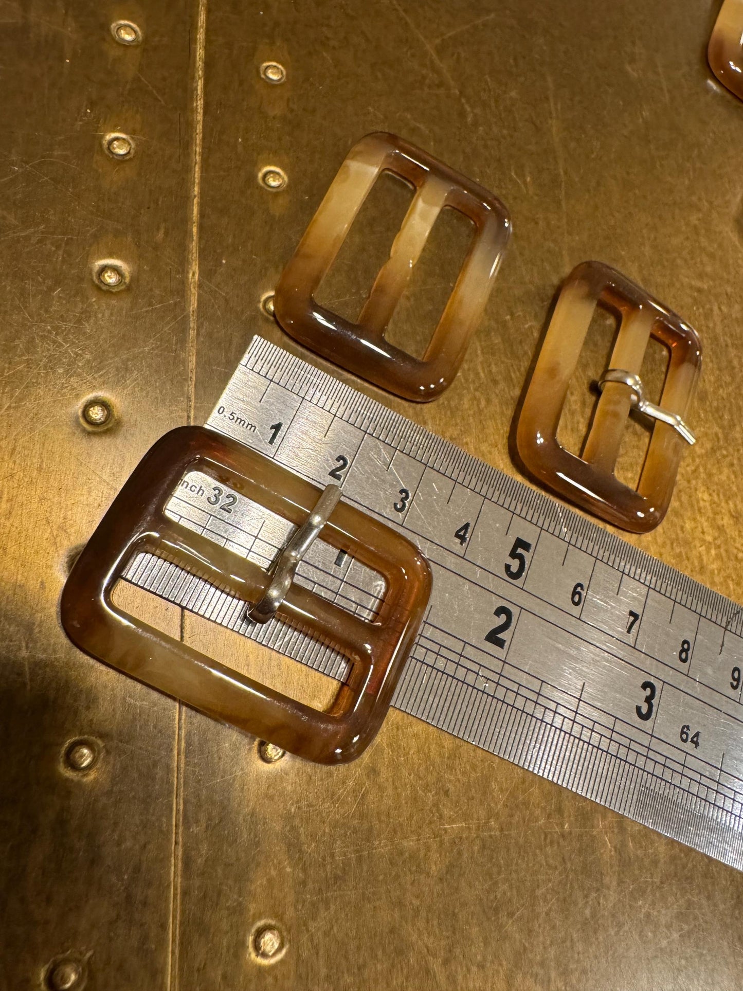 Buckles, Horn Buckles, Mock Tortoiseshell  Buckle, Round, Rectangle, Prong, Replacment Buckle, Dresses, Belts