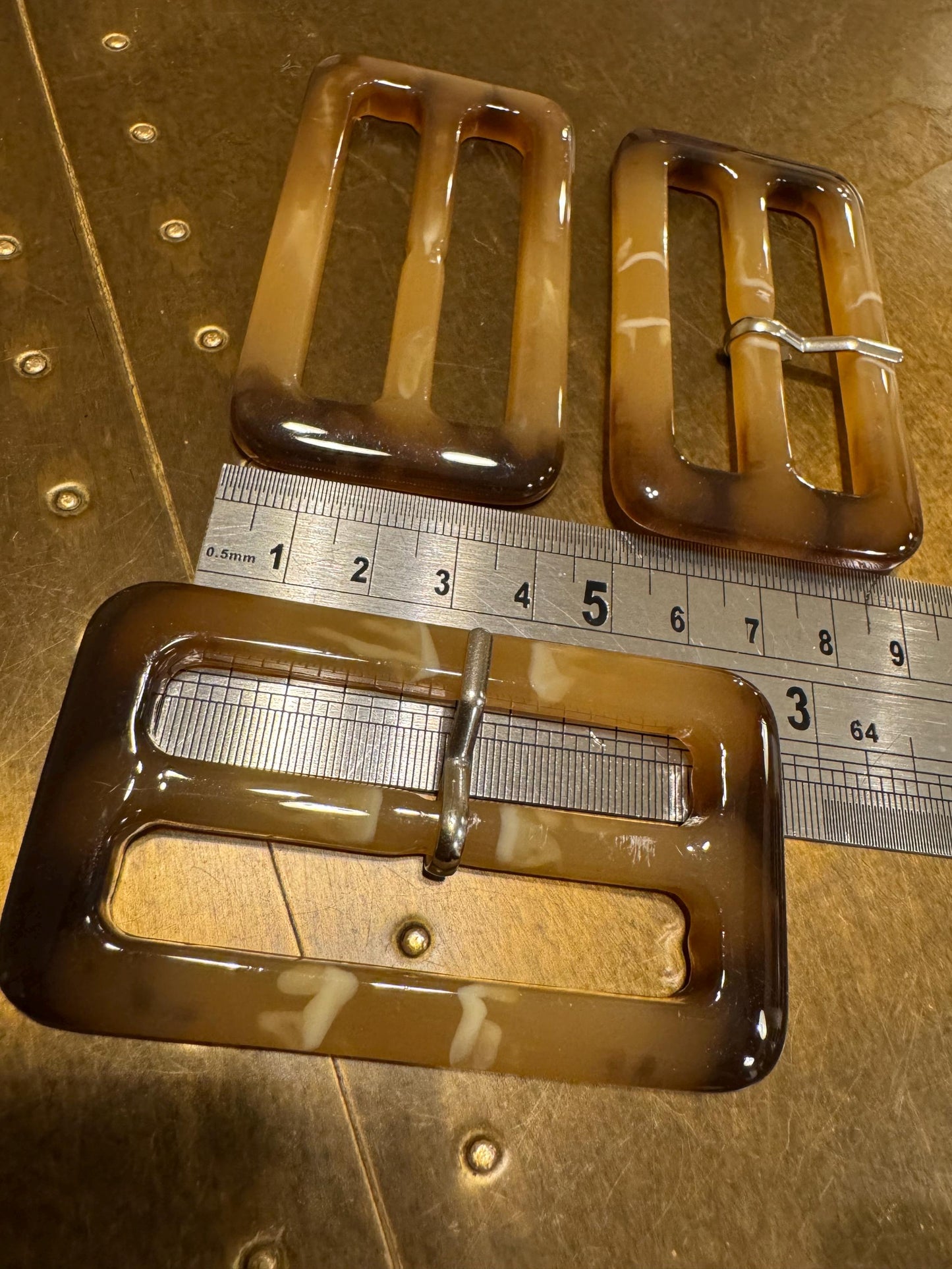 Buckles, Horn Buckles, Mock Tortoiseshell  Buckle, Round, Rectangle, Prong, Replacment Buckle, Dresses, Belts