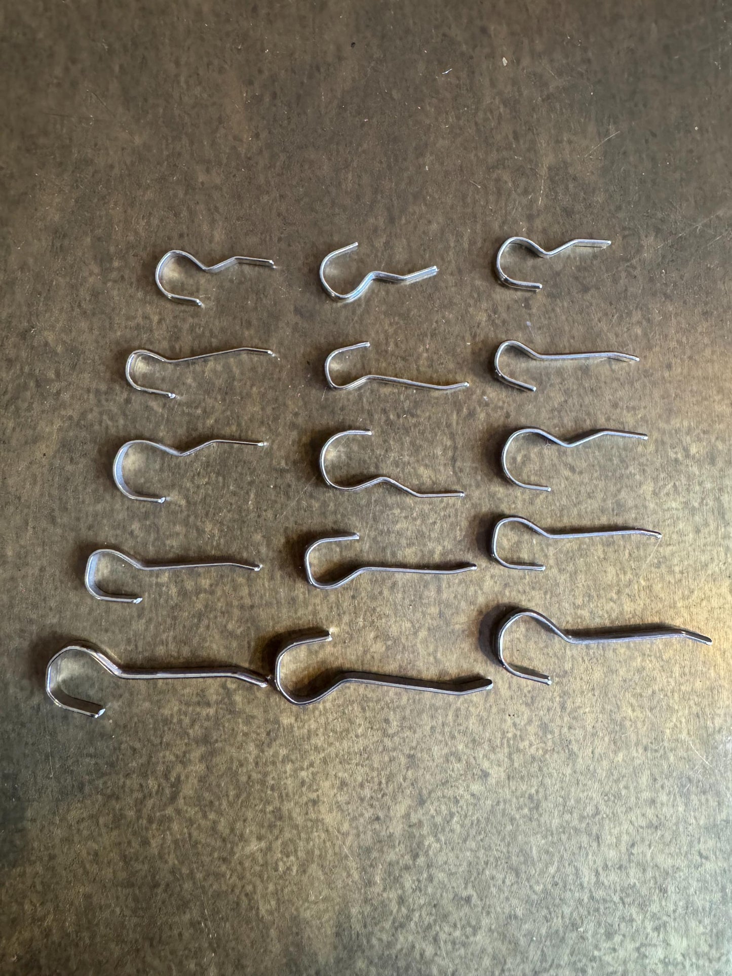 Metal Buckle Prong Replacement Pin, High Quality, 5 Sizes