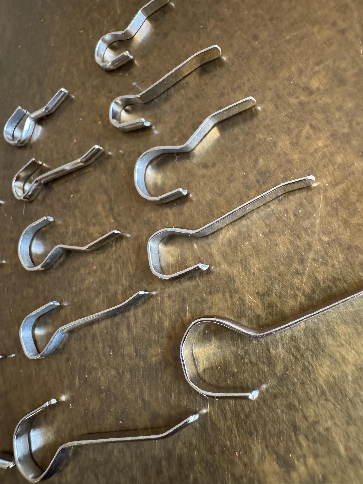 Metal Buckle Prong Replacement Pin, High Quality, 5 Sizes