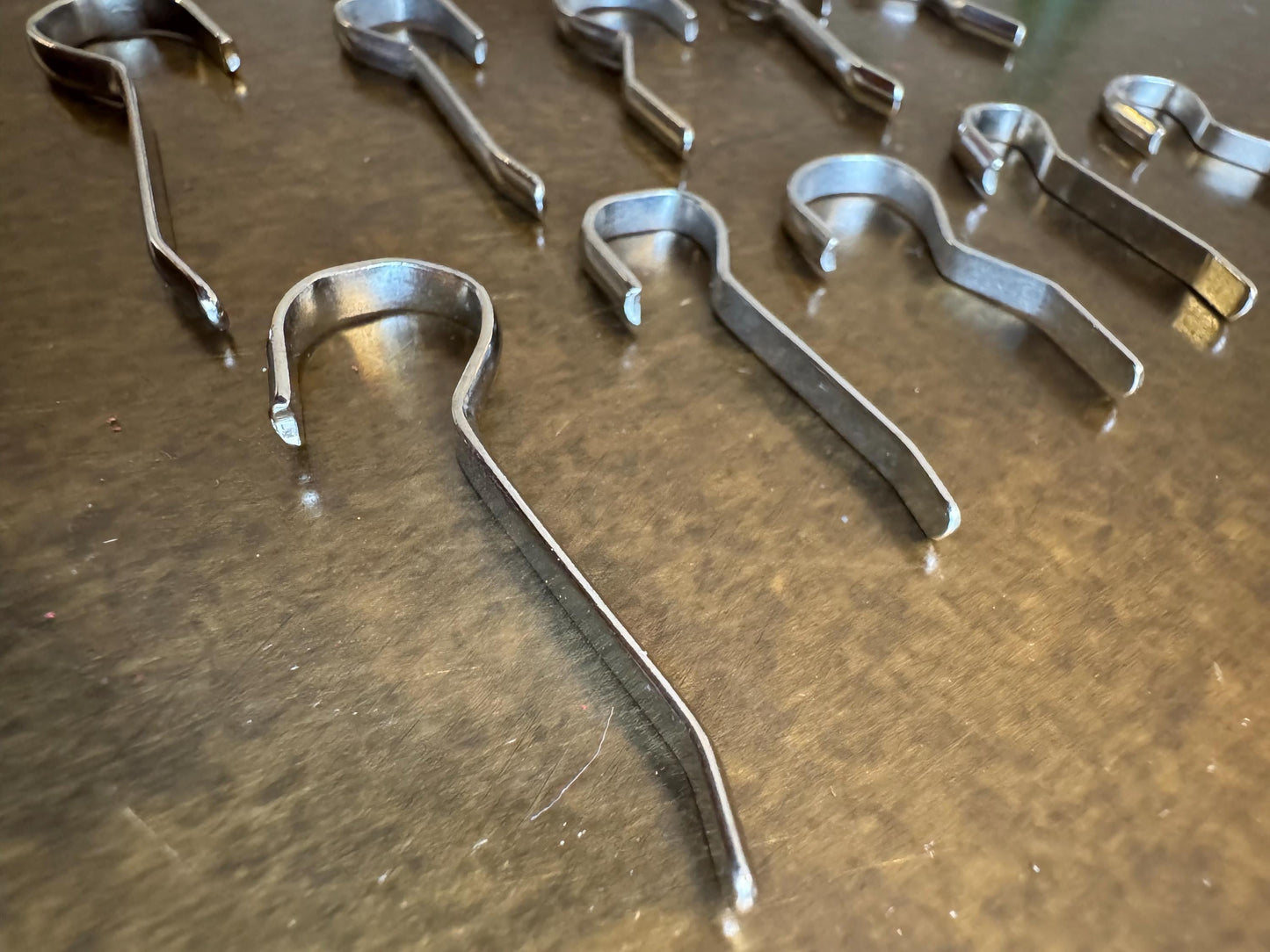 Metal Buckle Prong Replacement Pin, High Quality, 5 Sizes