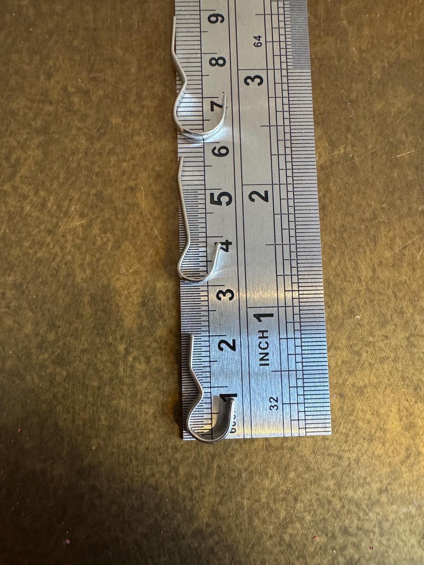 Metal Buckle Prong Replacement Pin, High Quality, 5 Sizes