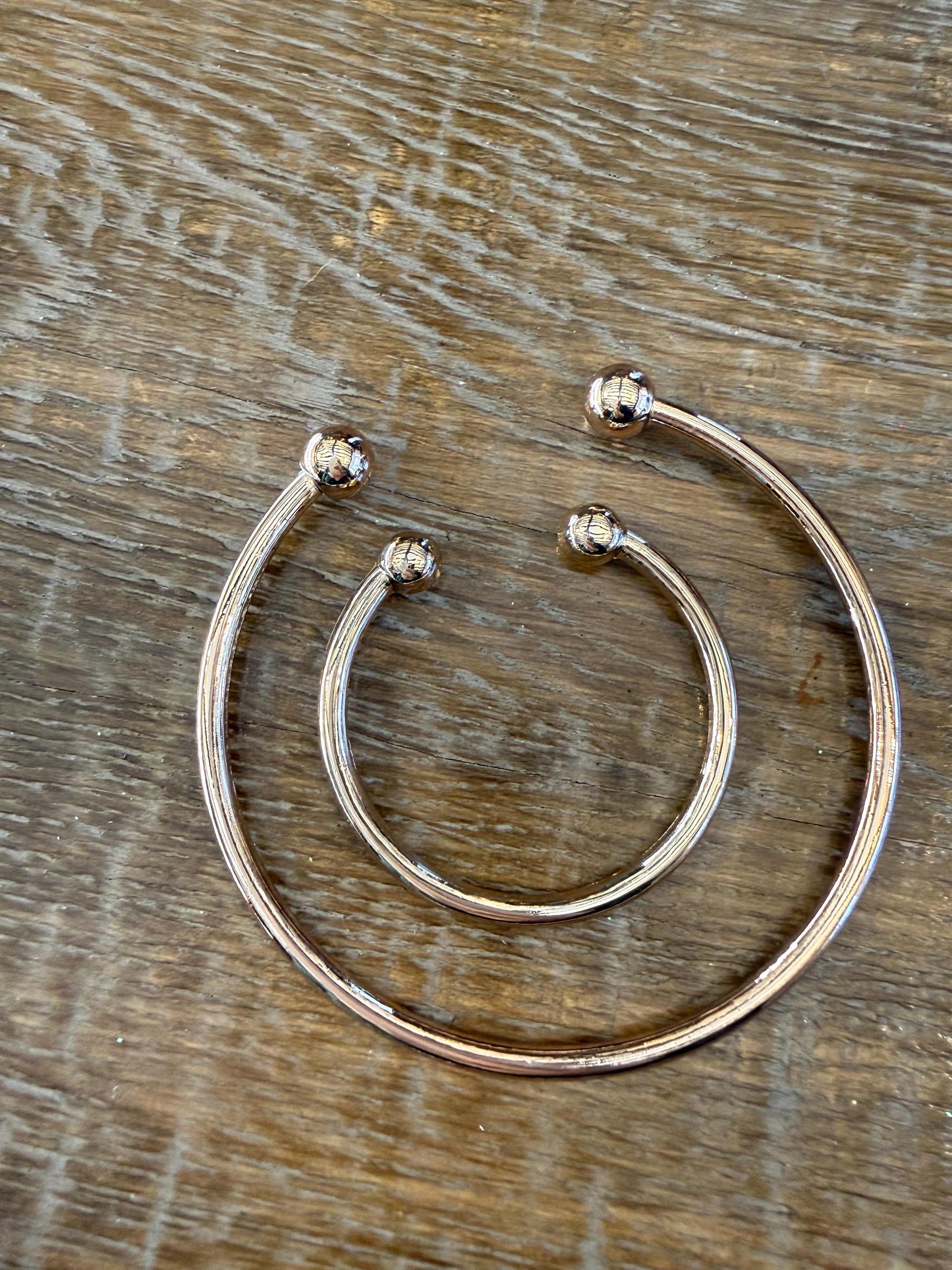 Gold Silver Clothing Separator Ring 2", 3.5"