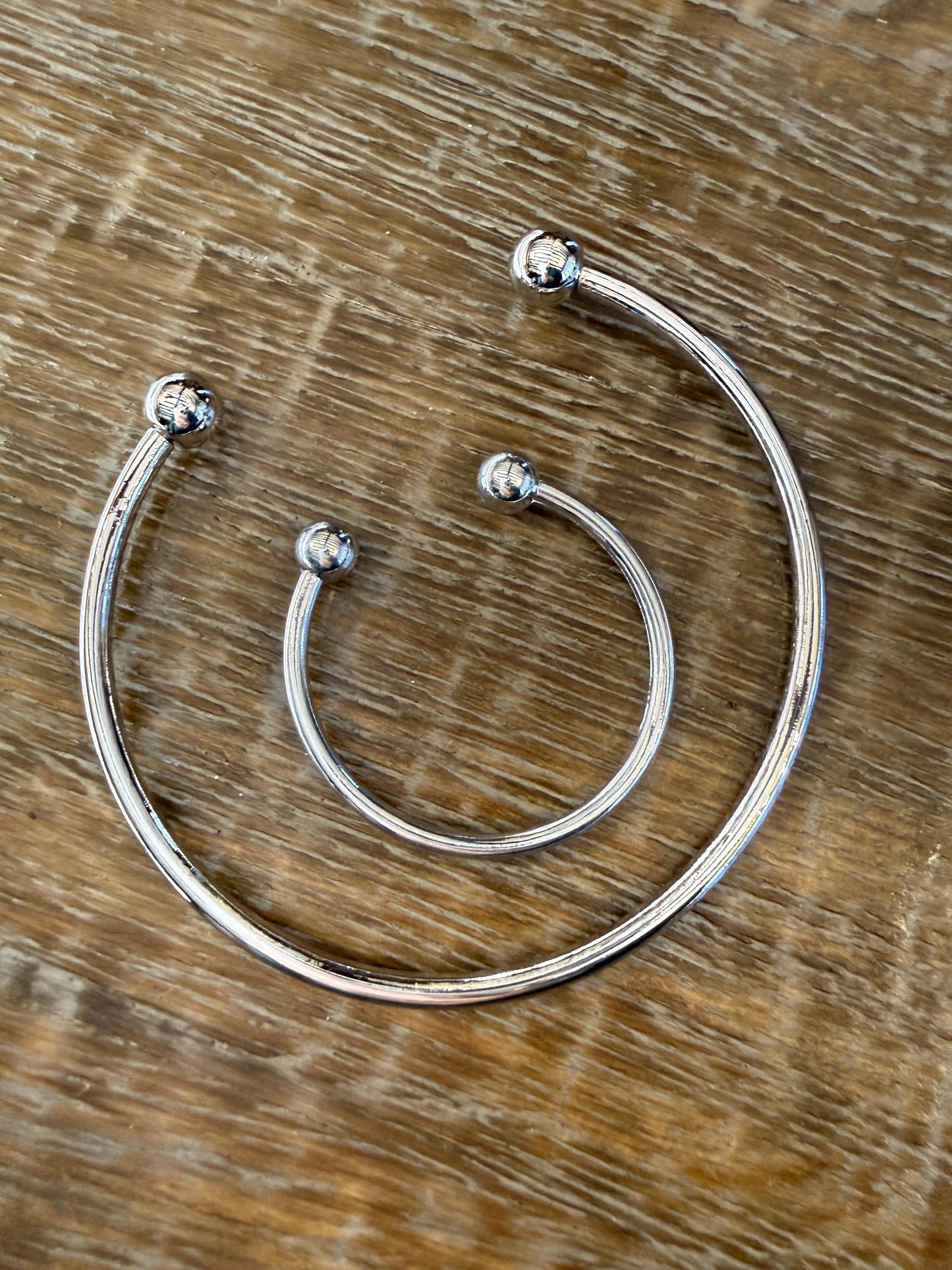 Gold Silver Clothing Separator Ring 2", 3.5"