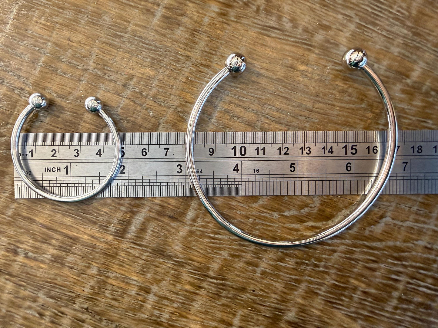Gold Silver Clothing Separator Ring 2", 3.5"