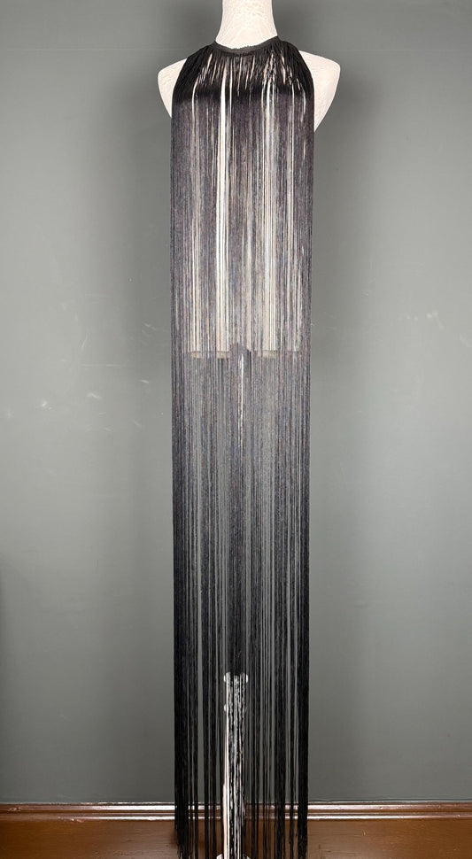 67" Dense Fringe Trim Black, 4 Colour Options