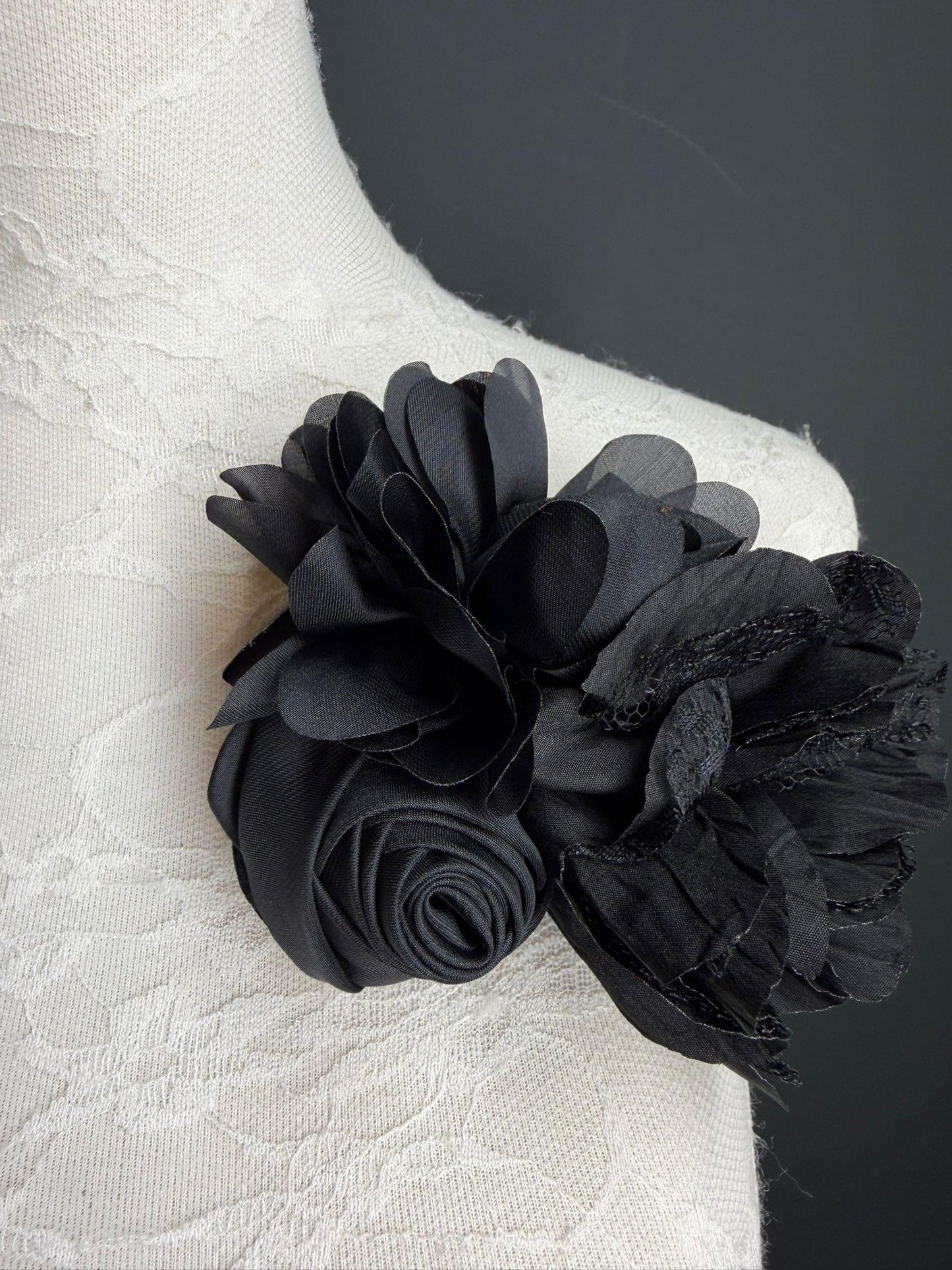 Large Corsage Flower, Pink, 9 colours, 5.5” 14cm Wide