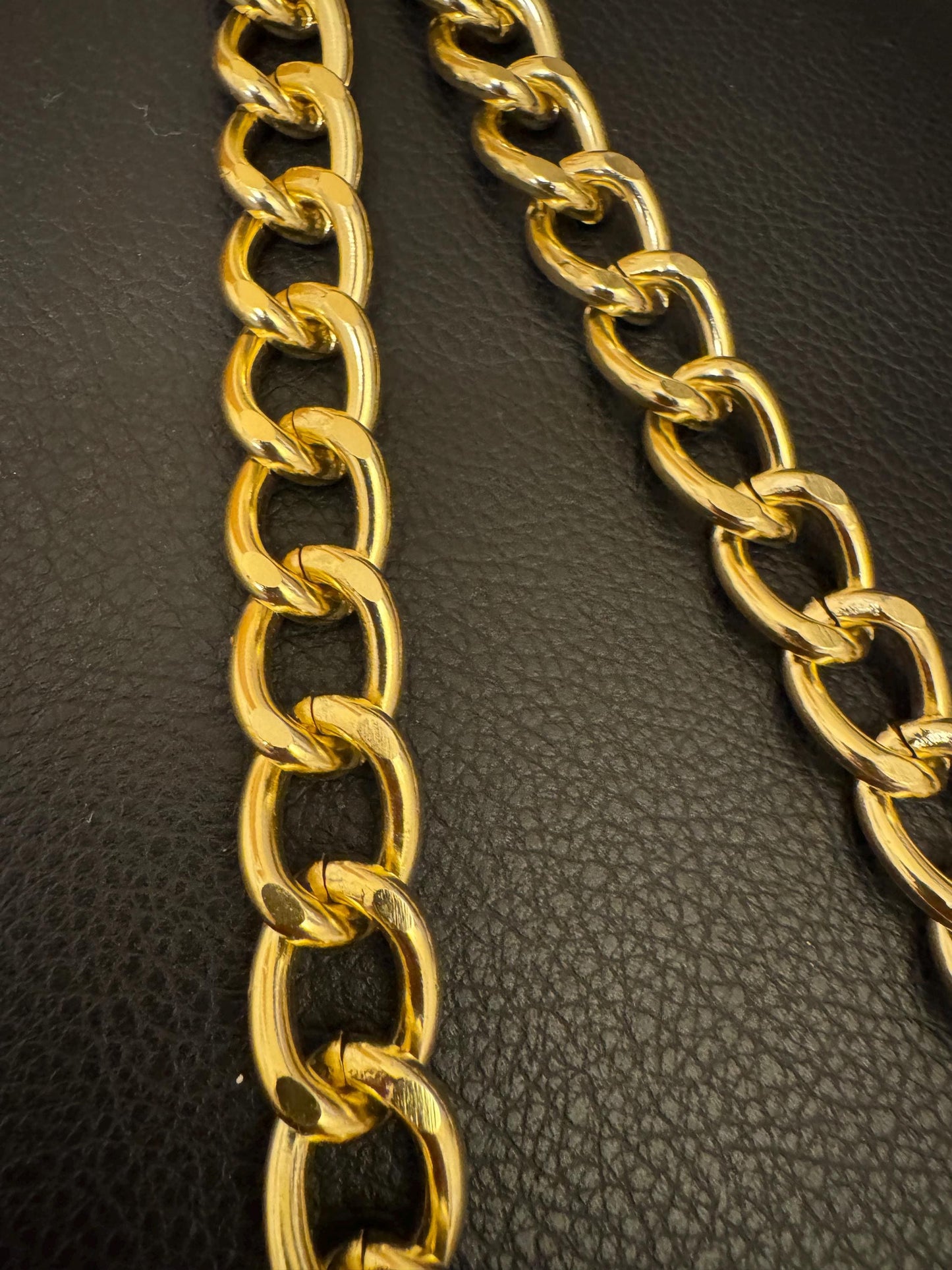 Heavy Weight Gold Metal Chain, Strong Crafting Decor