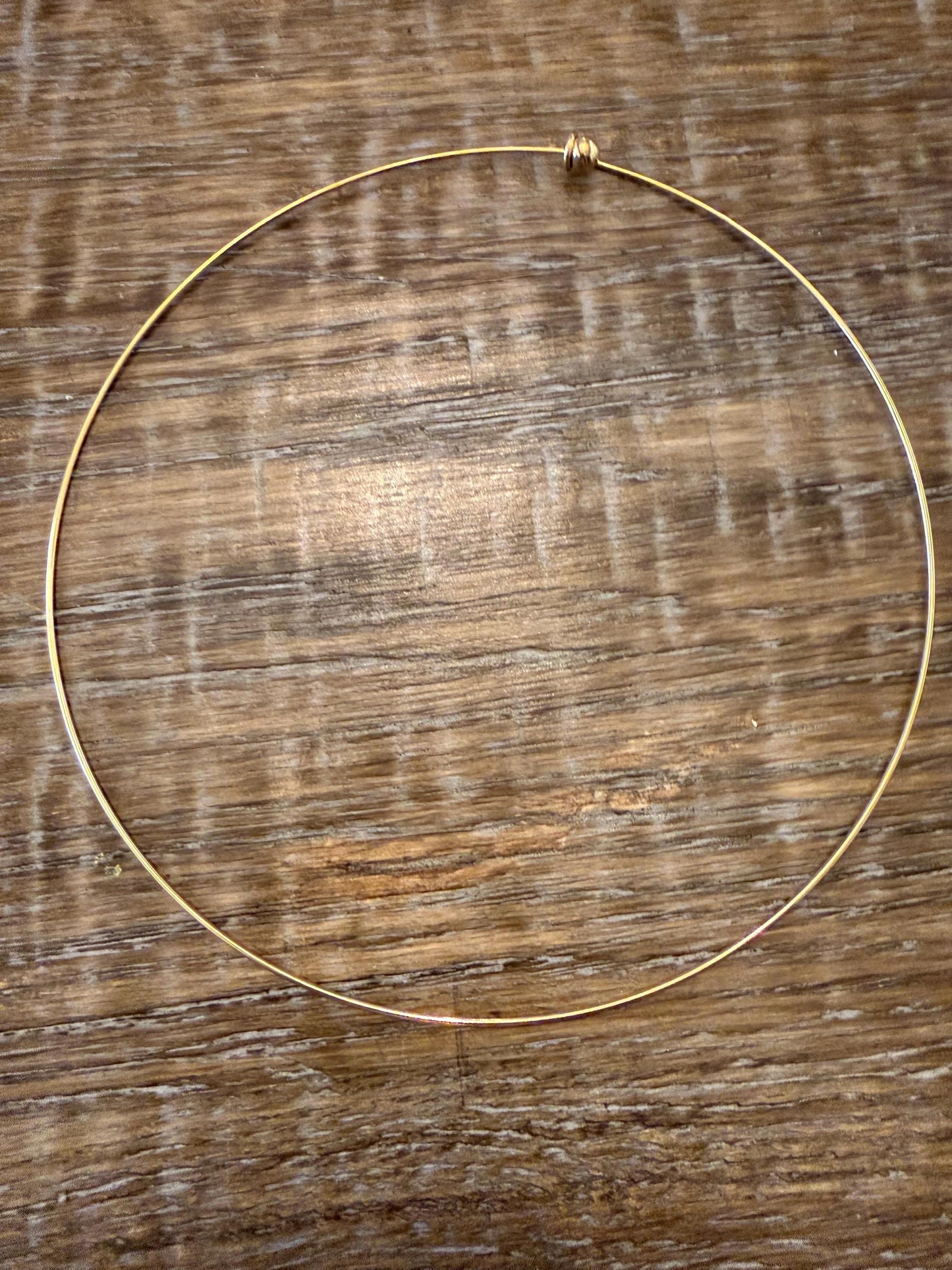 Stainless Steel, Neck wire choker - Silver & Gold, 15cm, 6” Elegant, Festvial, Gift, Dress Accessory