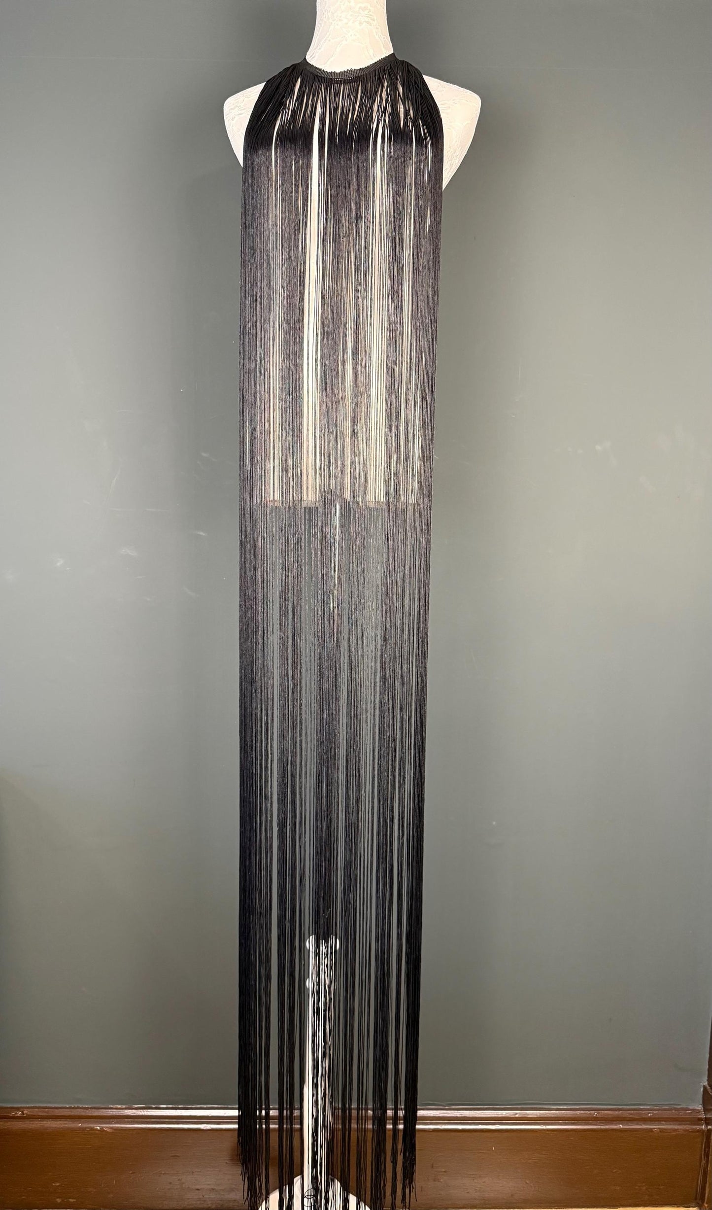 67" Dense Fringe Trim Red, 4 Colour Options